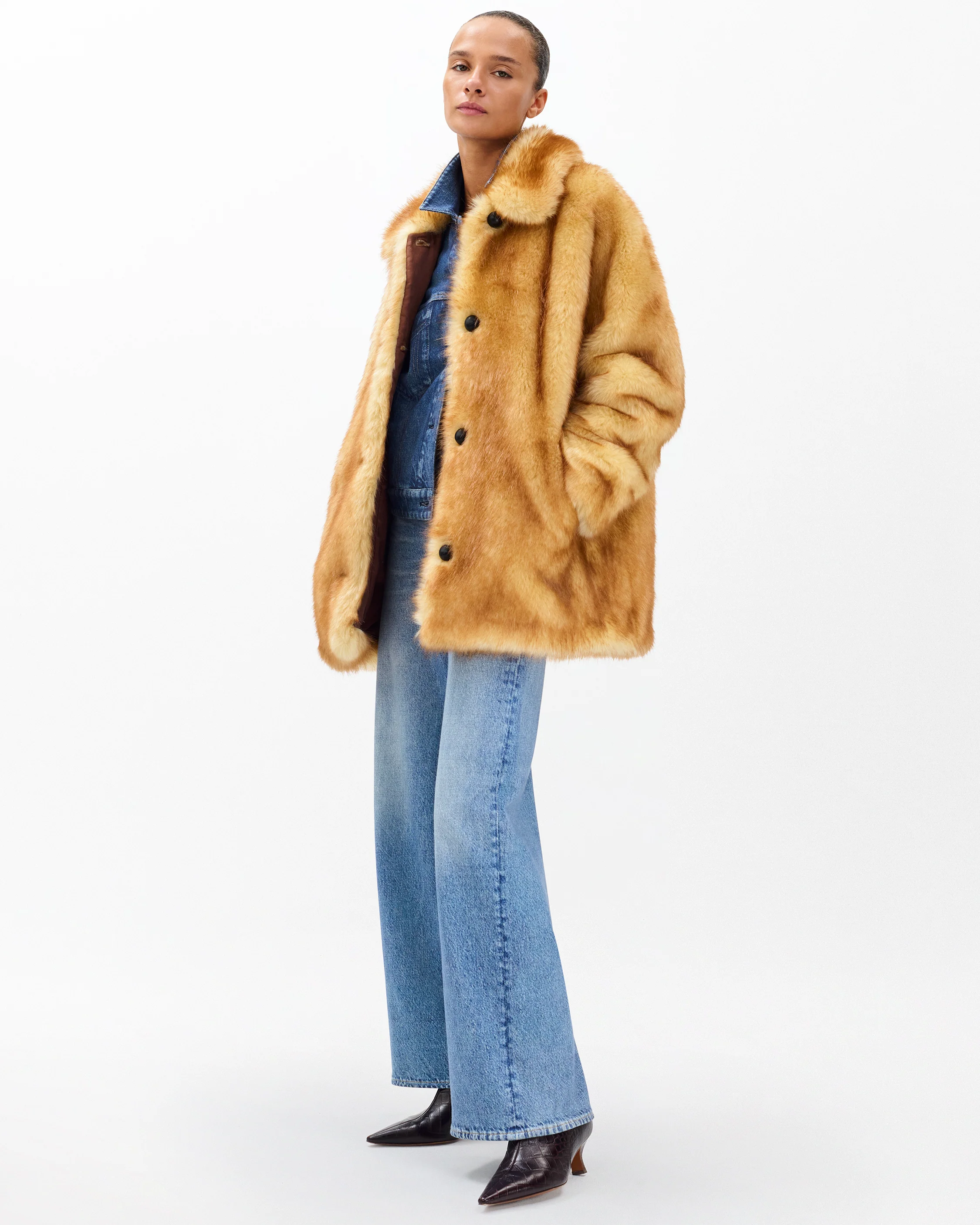 Brenna Faux Fur Jacket - Image 3