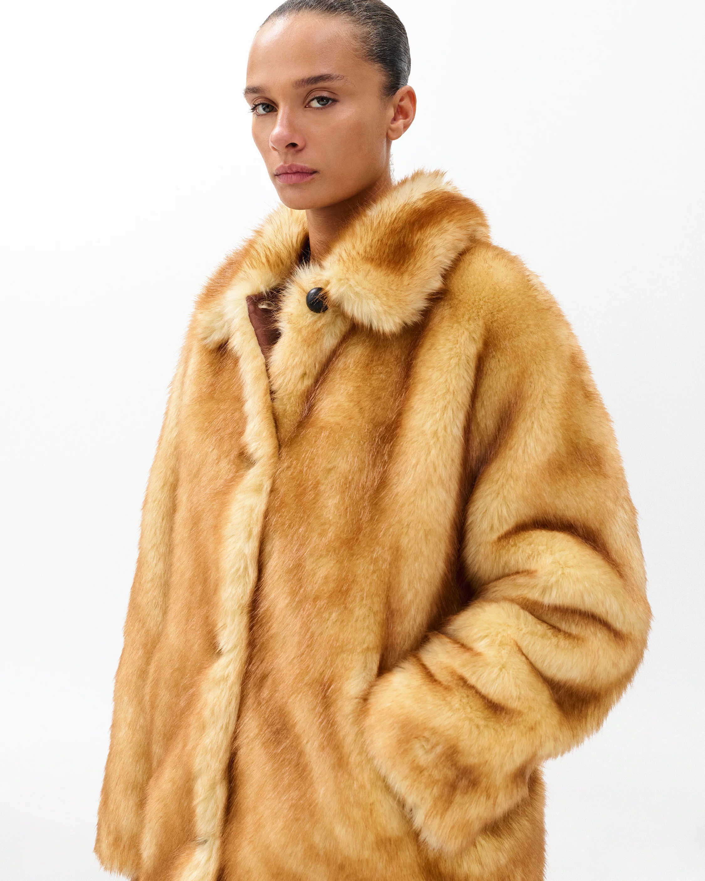 Brenna Faux Fur Jacket - Image 4
