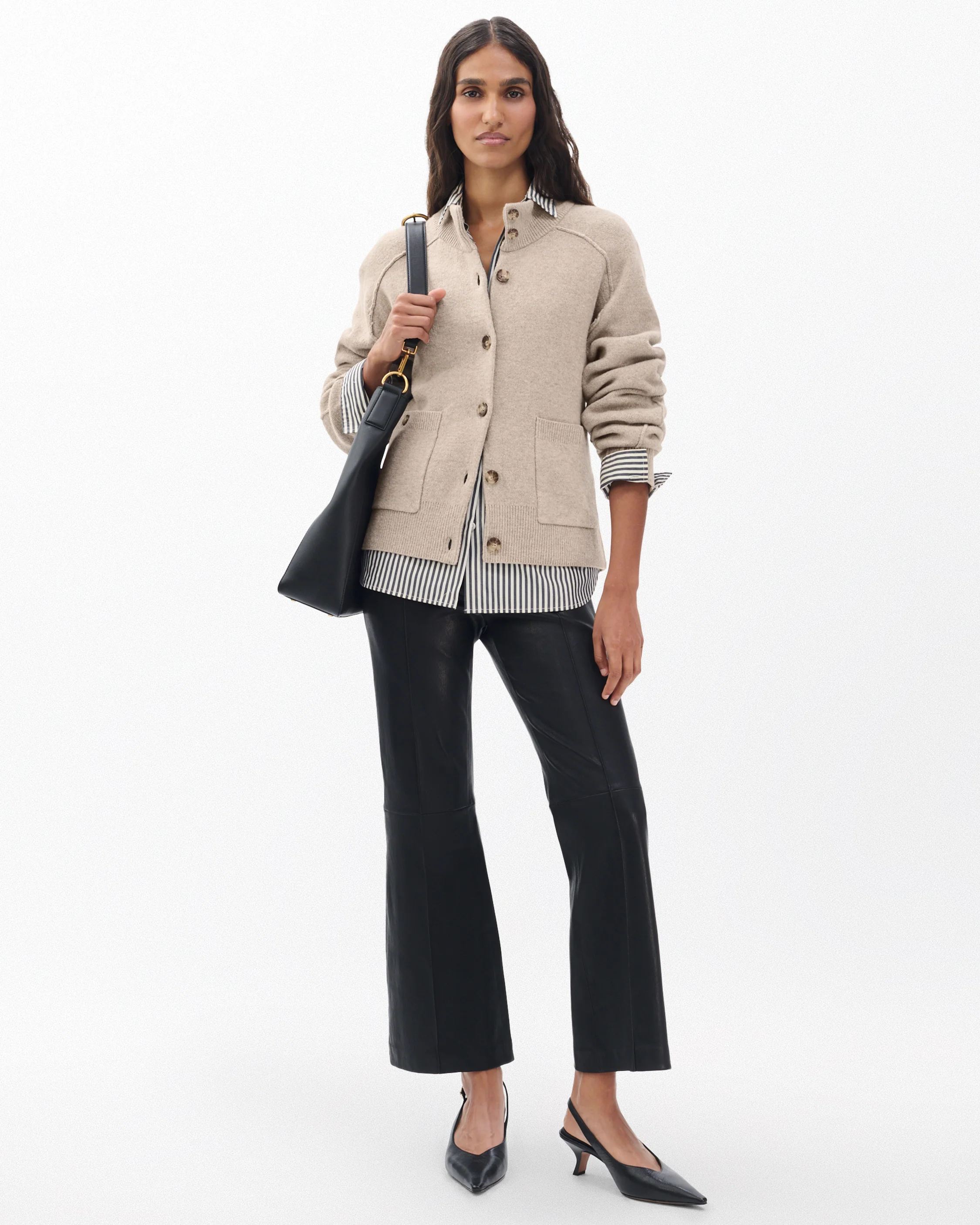 Bridget Mockneck Cardigan - Image 3