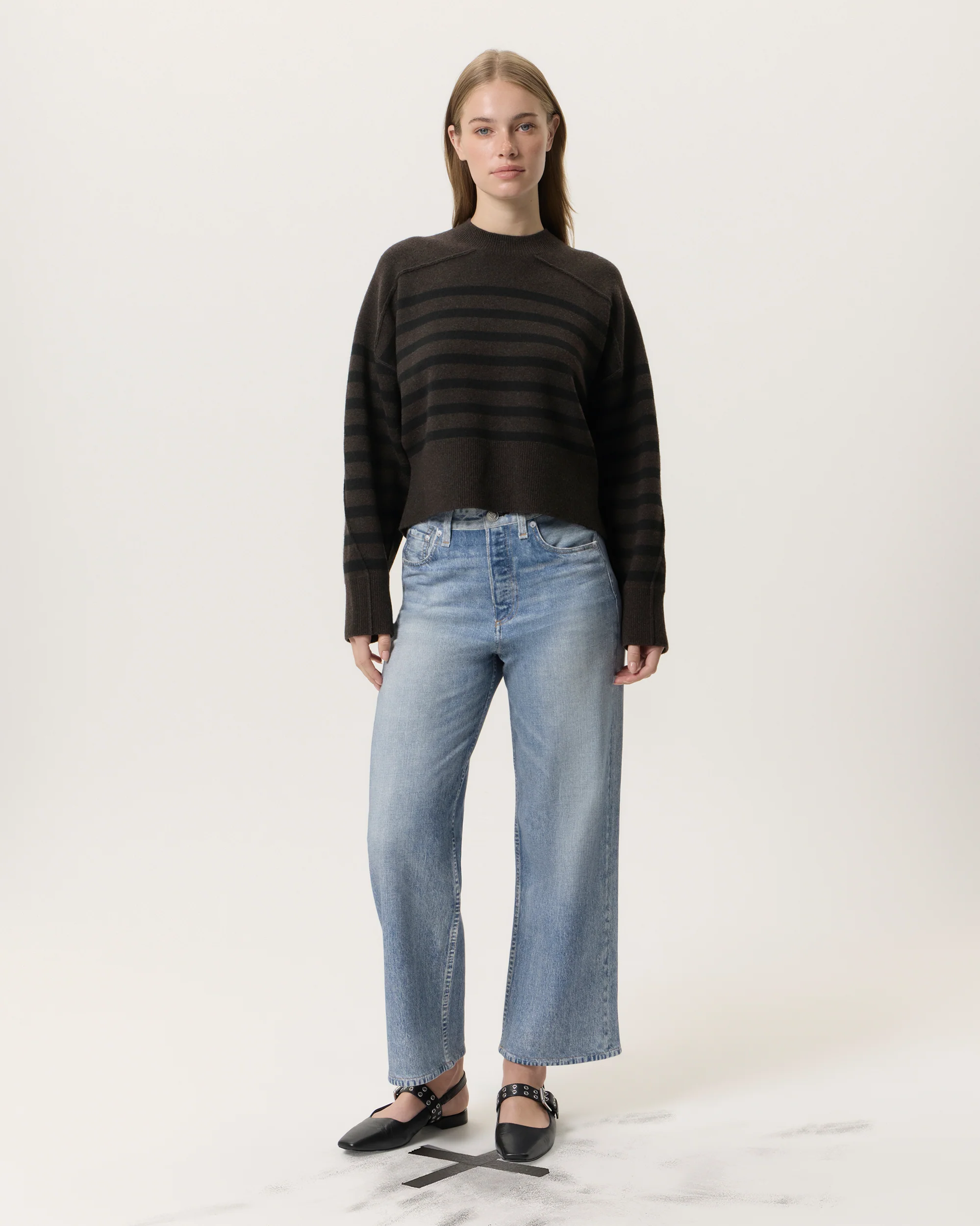 Bridget Stripe Wool Crew - Image 3
