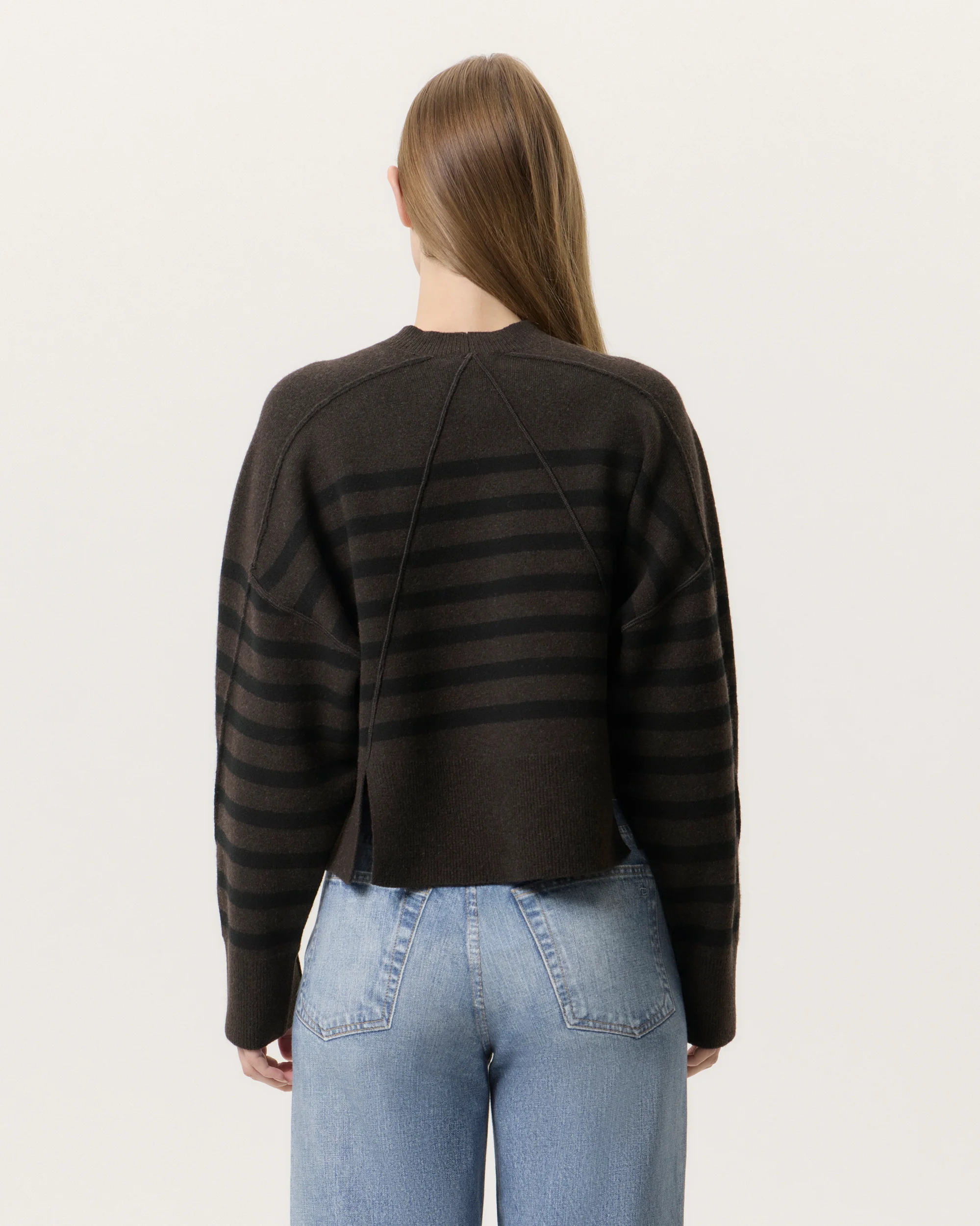 Bridget Stripe Wool Crew - Image 6