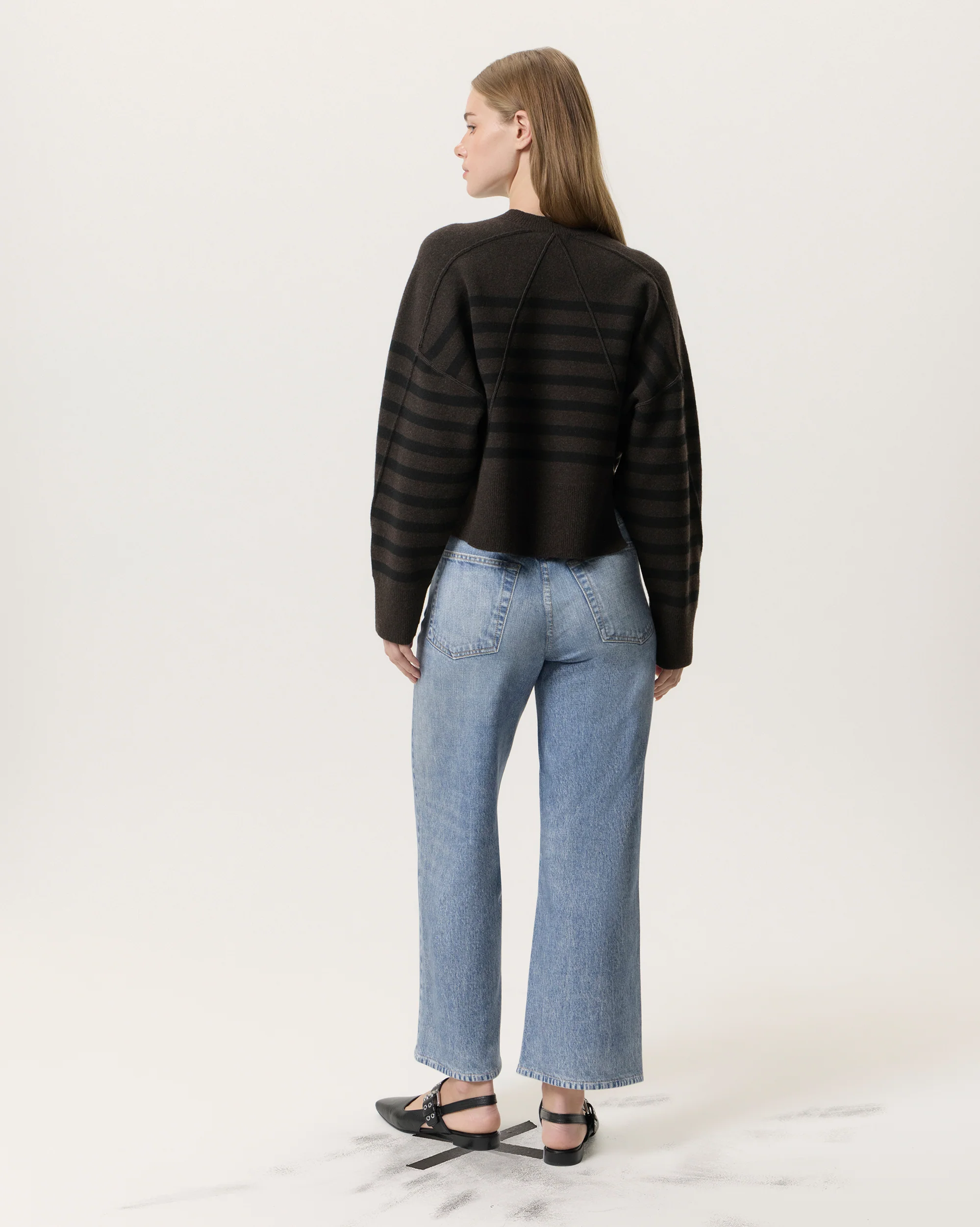 Bridget Stripe Wool Crew - Image 7