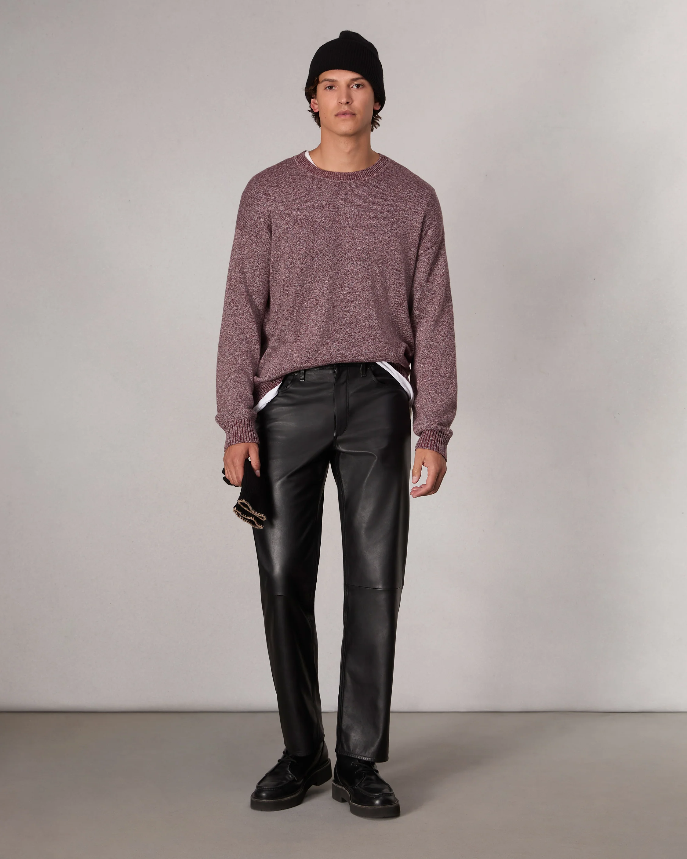 Marled Cotton Sweater - Image 3