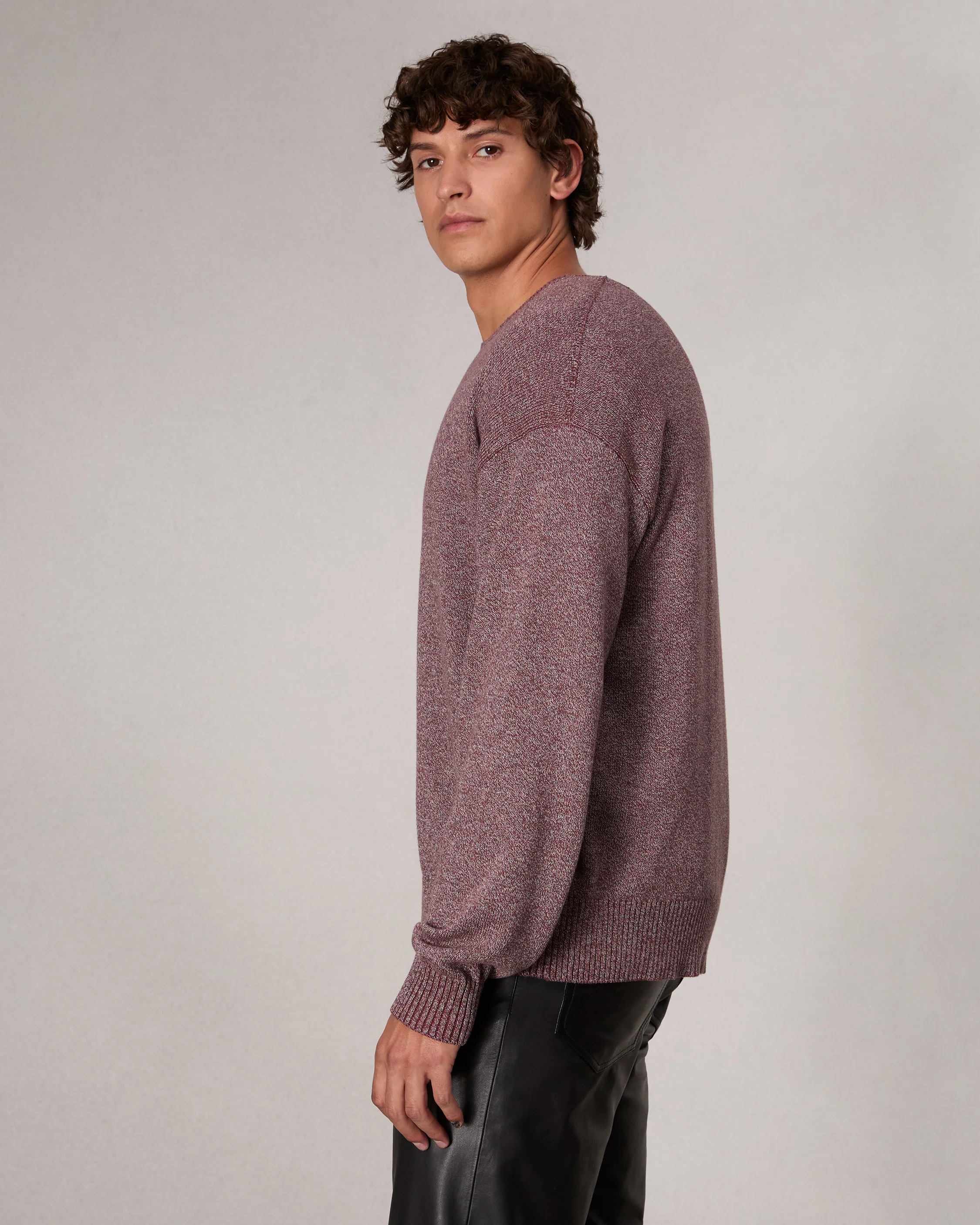 Marled Cotton Sweater - Image 4