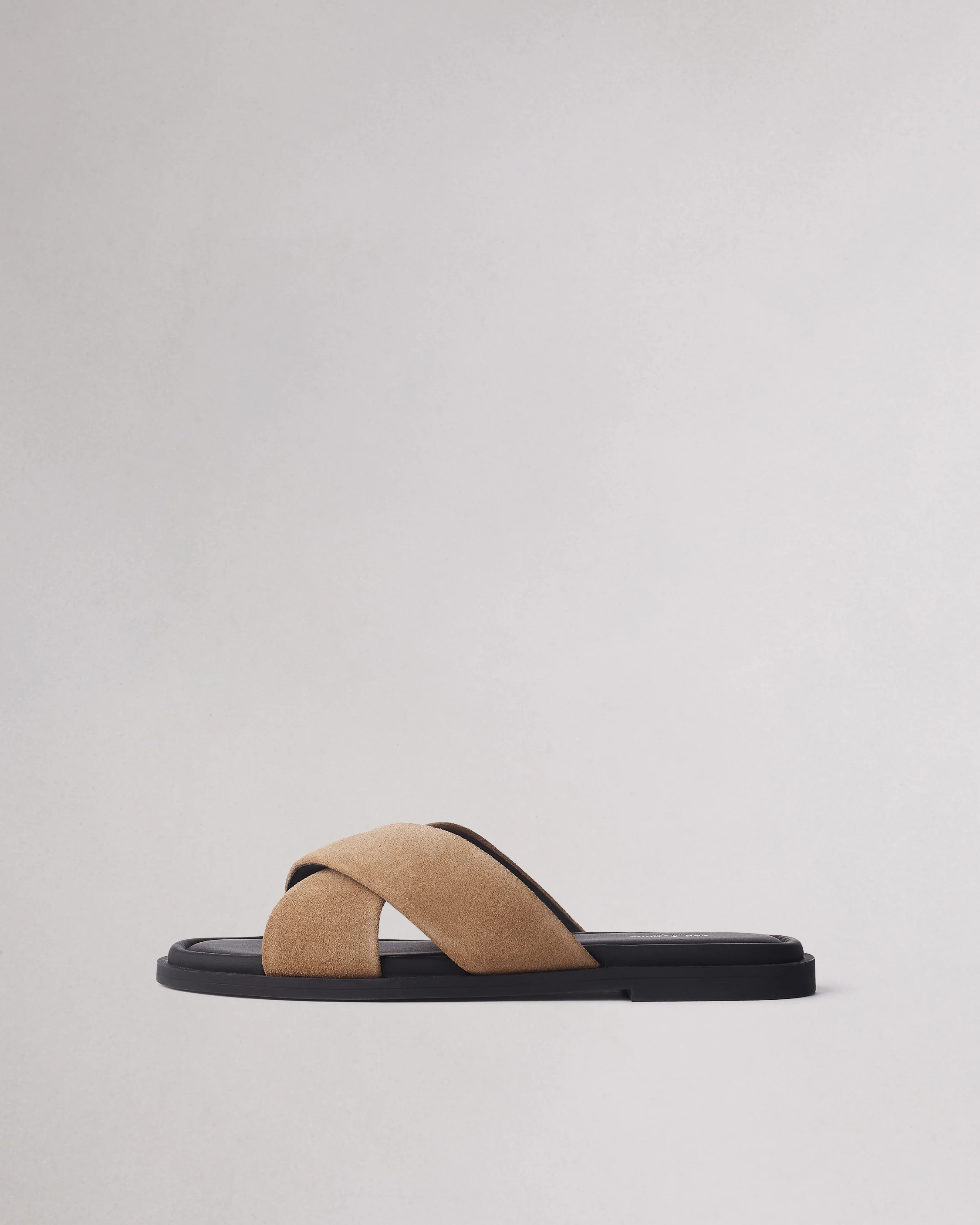 Geo Suede Strap Sandal