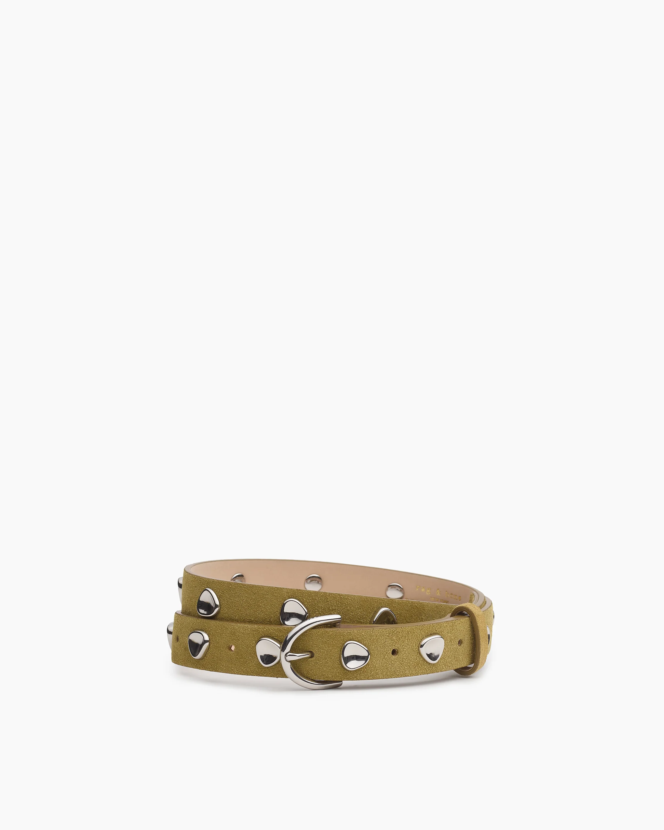 Brynn Studded Suede Belt
