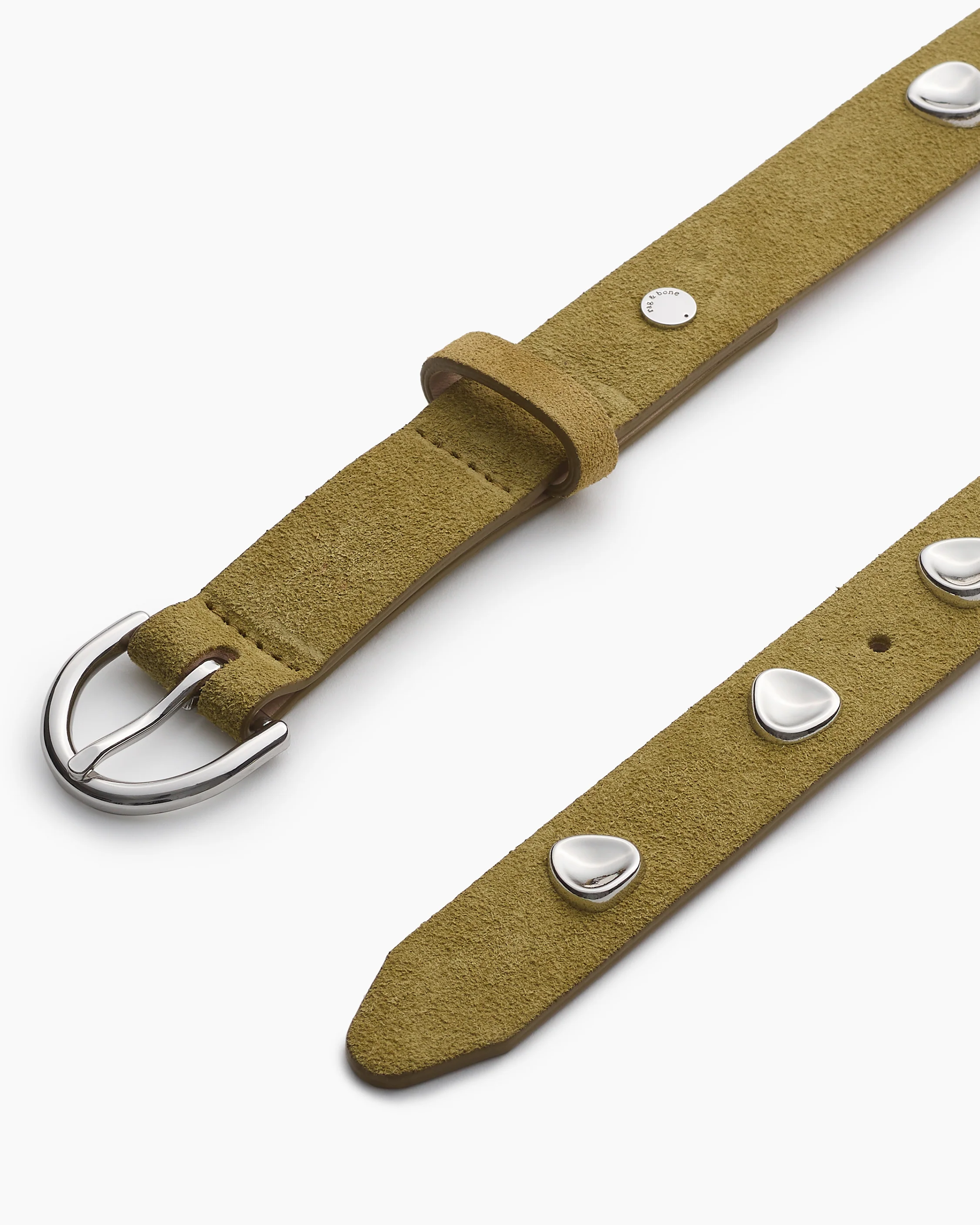 Brynn Studded Suede Belt - Image 2
