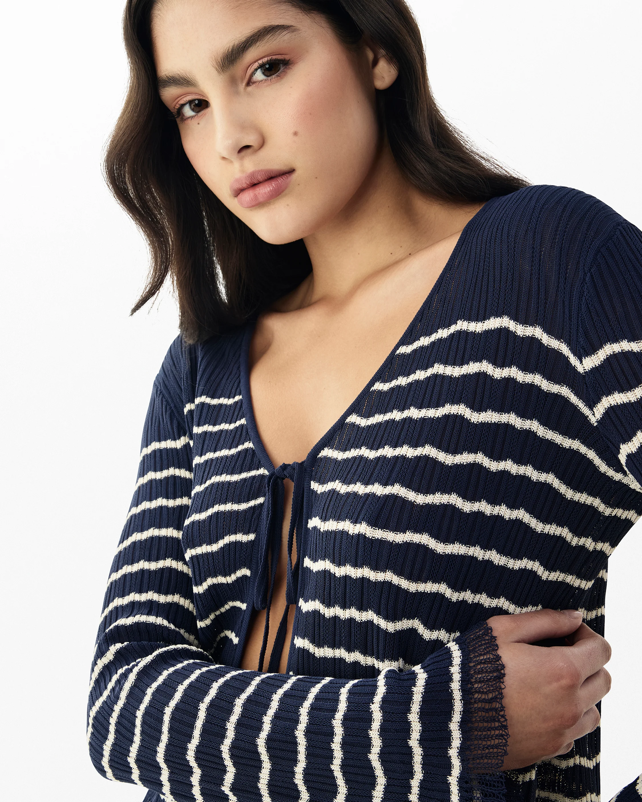 Chiara Striped Cardigan - Image 3