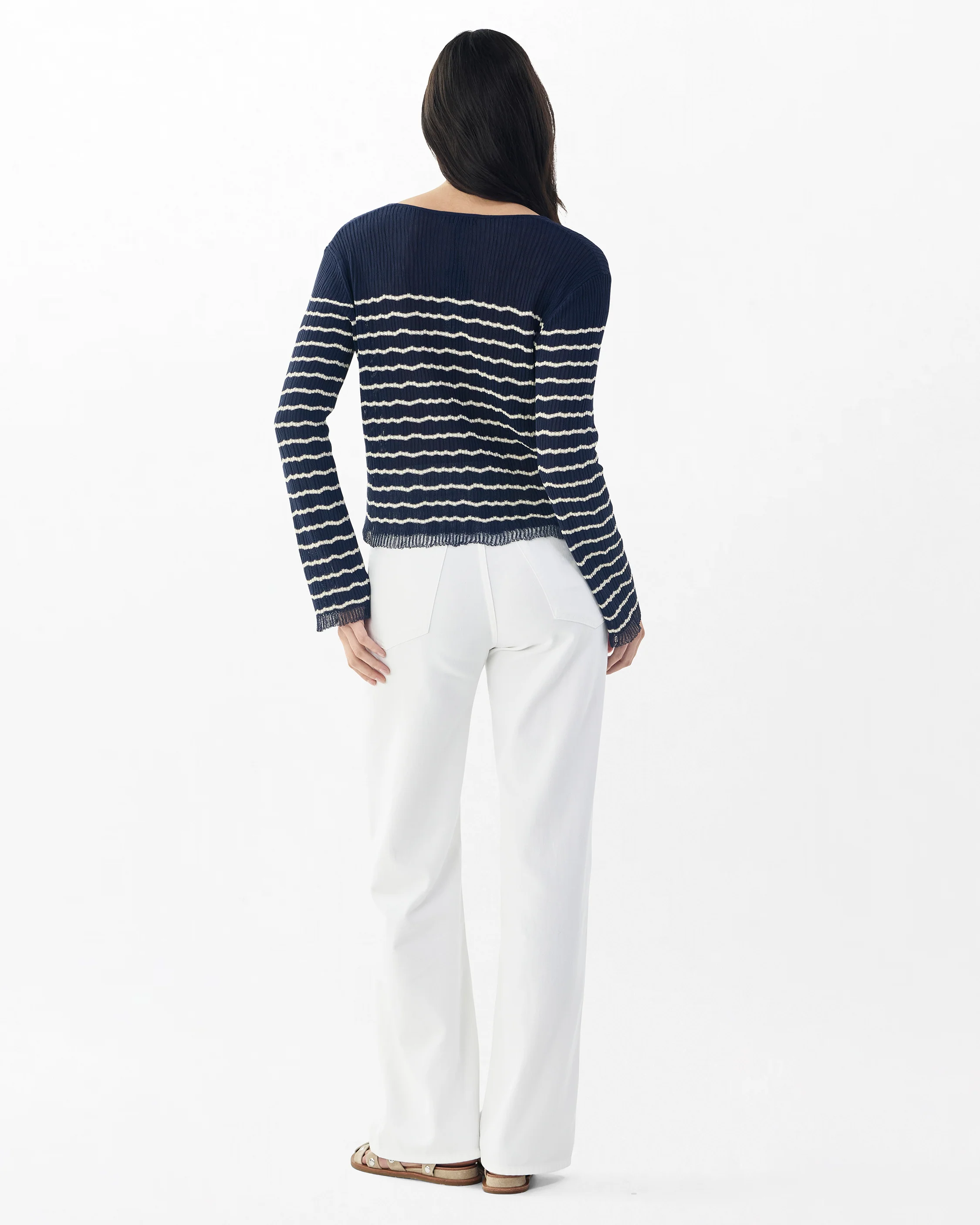 Chiara Striped Cardigan - Image 5