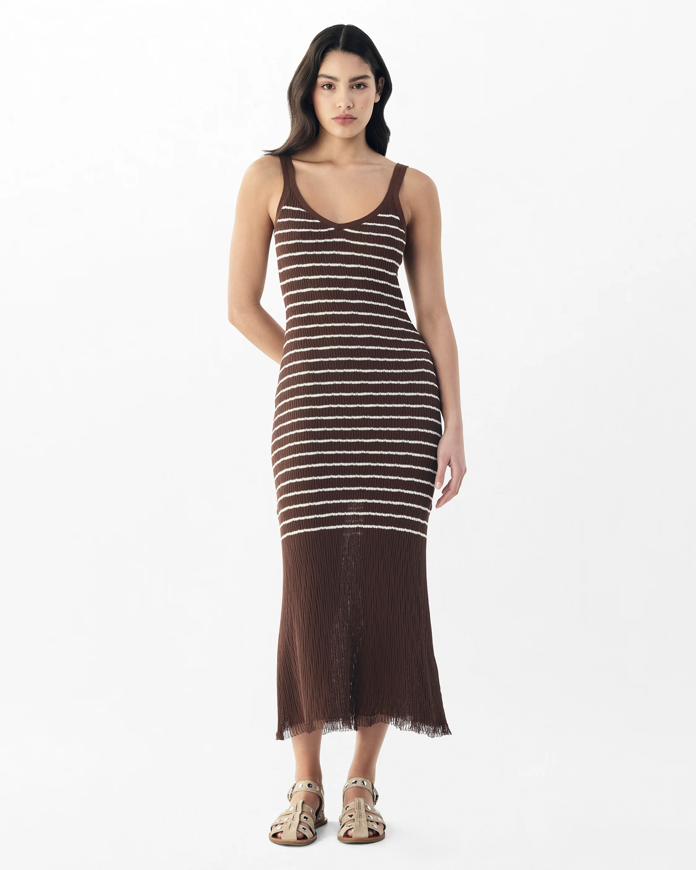 Chiara Striped Tank Dress