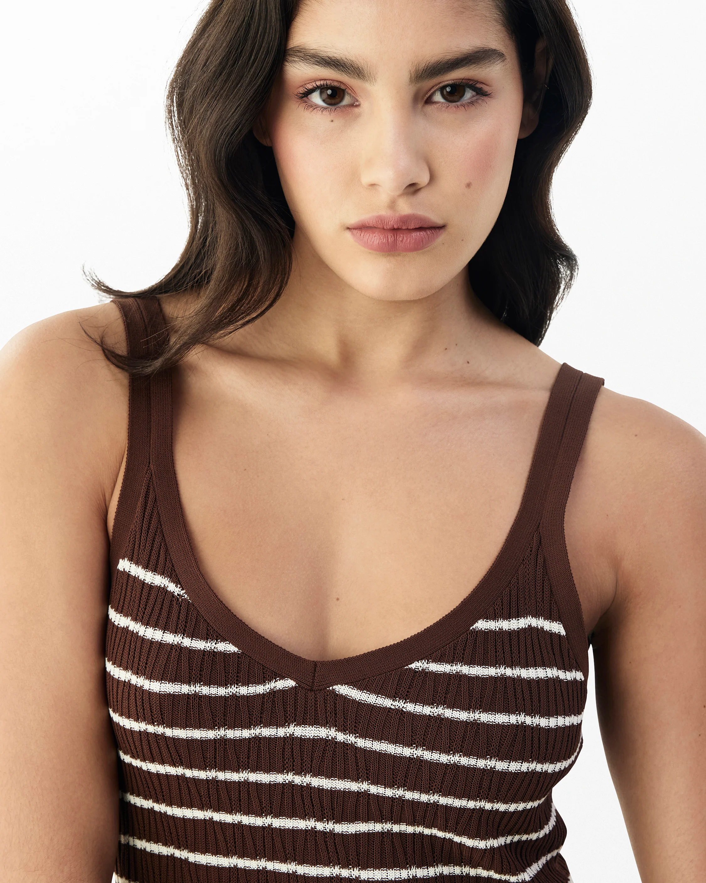 Chiara Striped Tank Dress - Image 3