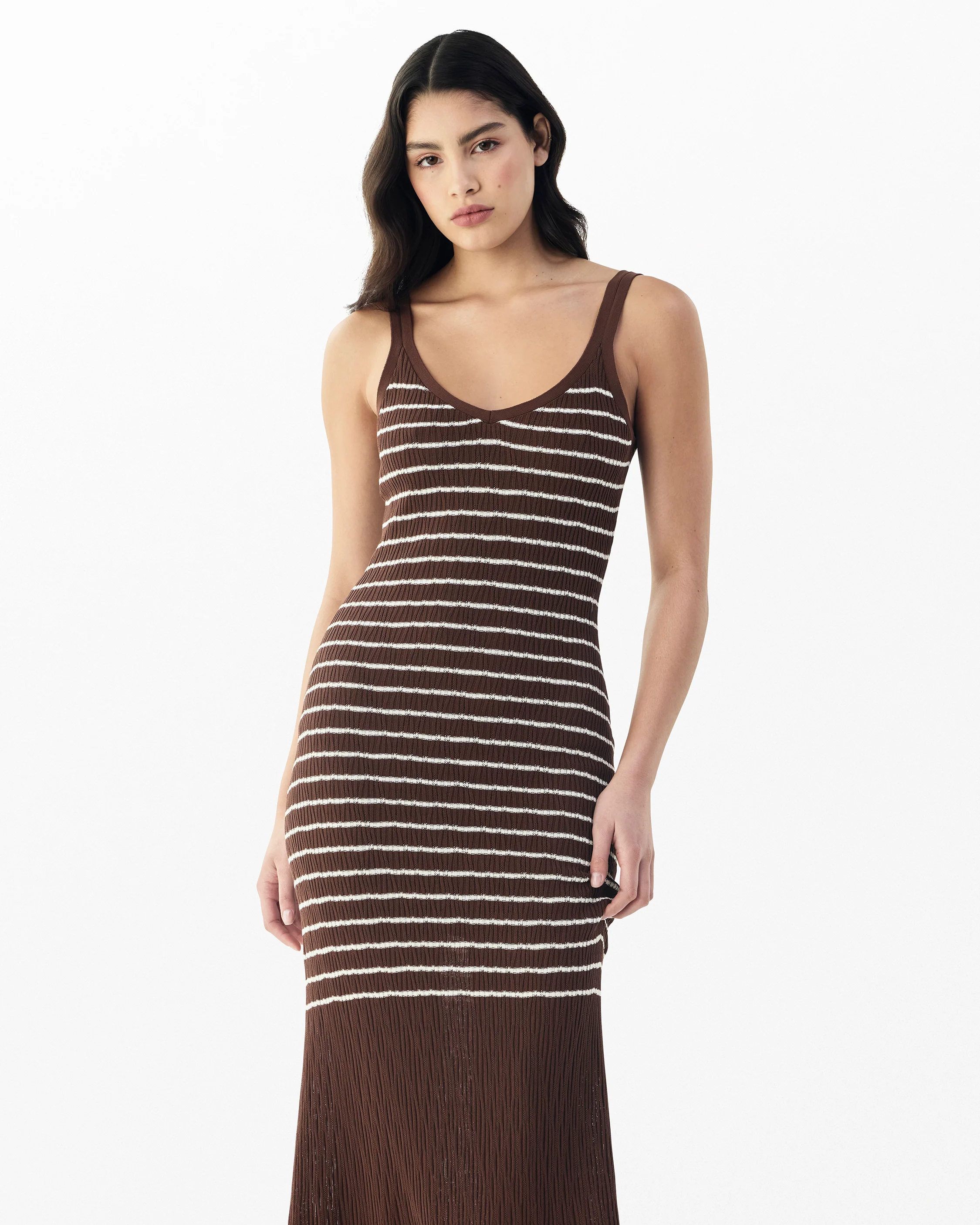 Chiara Striped Tank Dress - Image 5