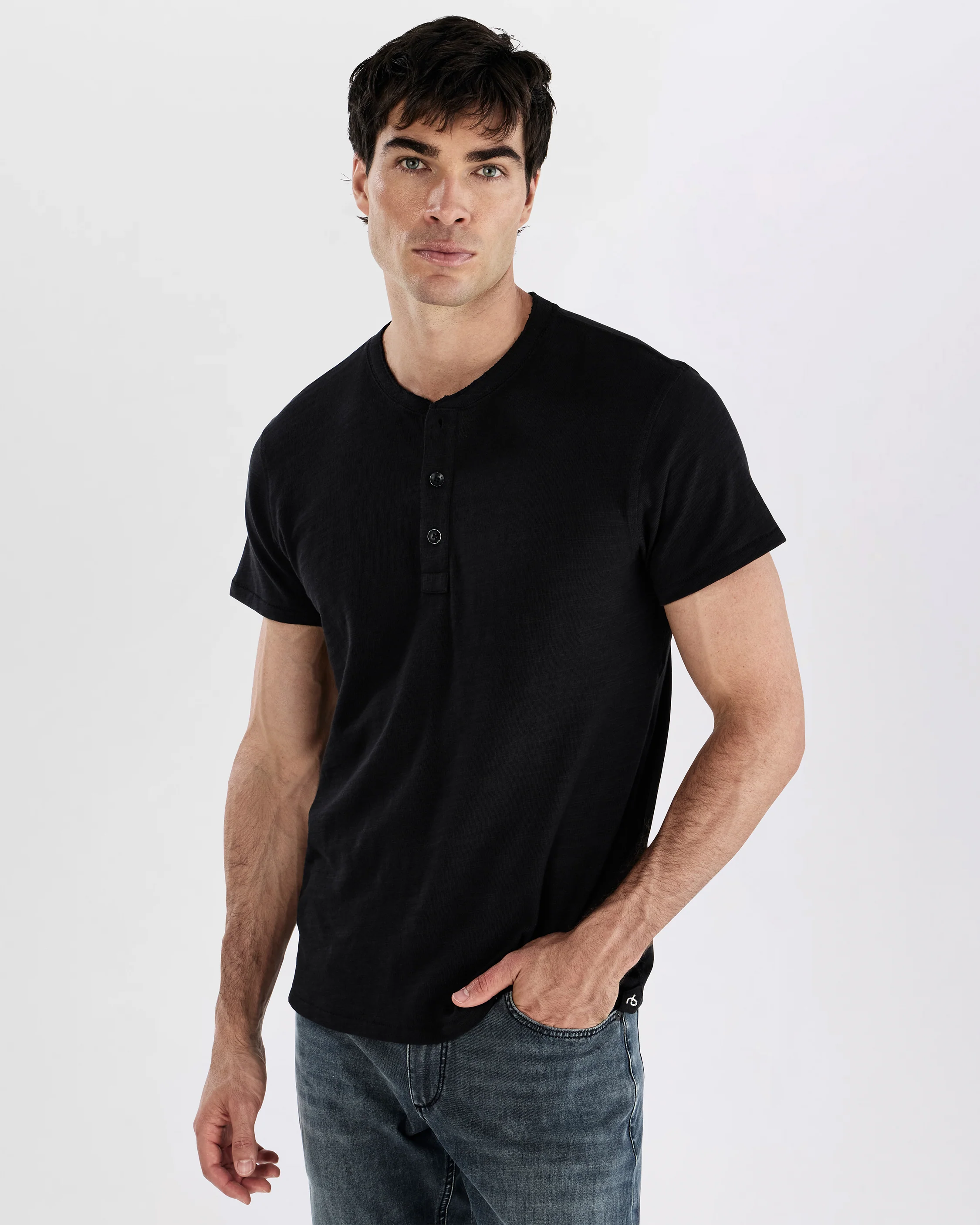 Classic Flame Henley Tee