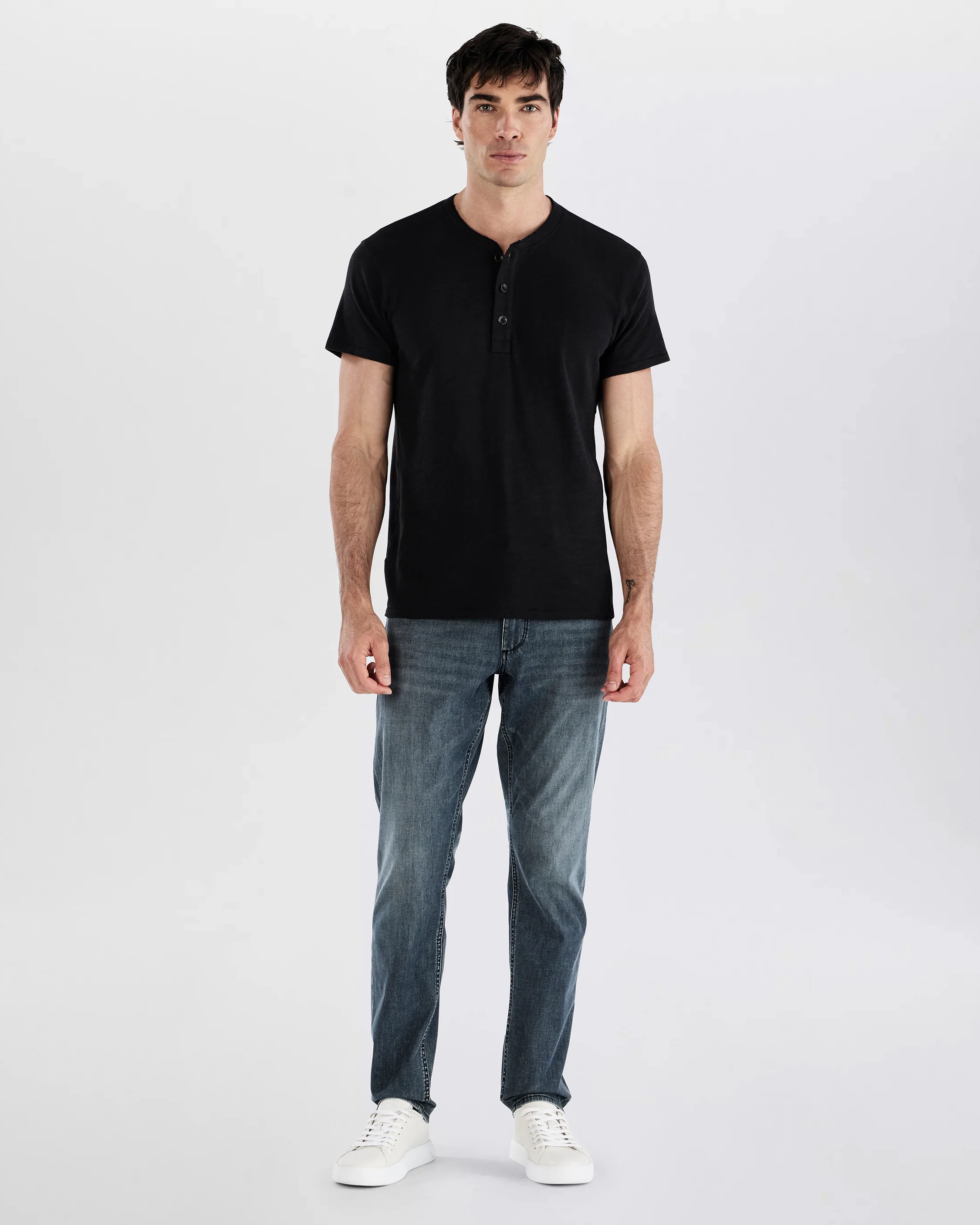 Classic Flame Henley Tee - Image 3