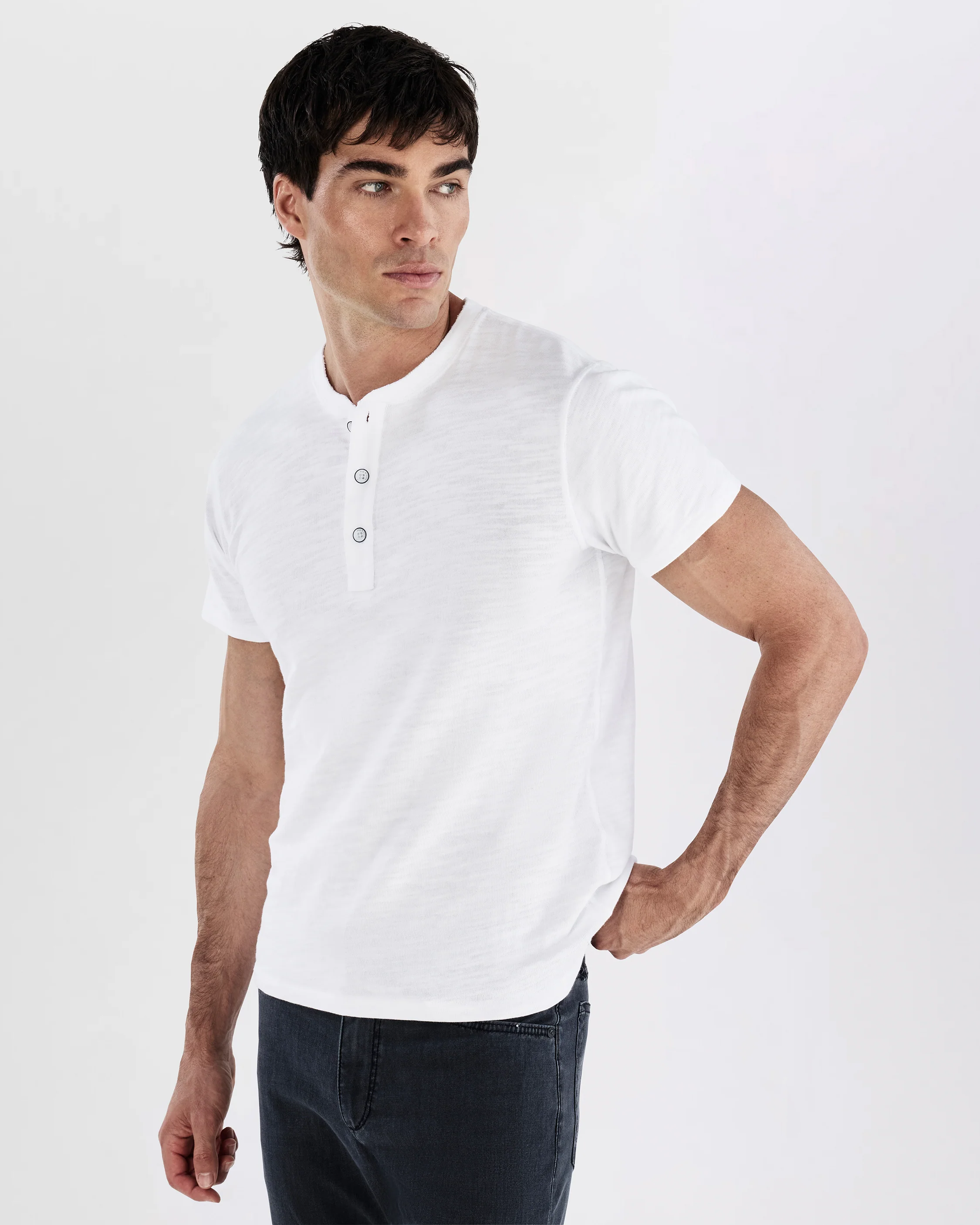 Classic Flame Henley Tee - Image 4