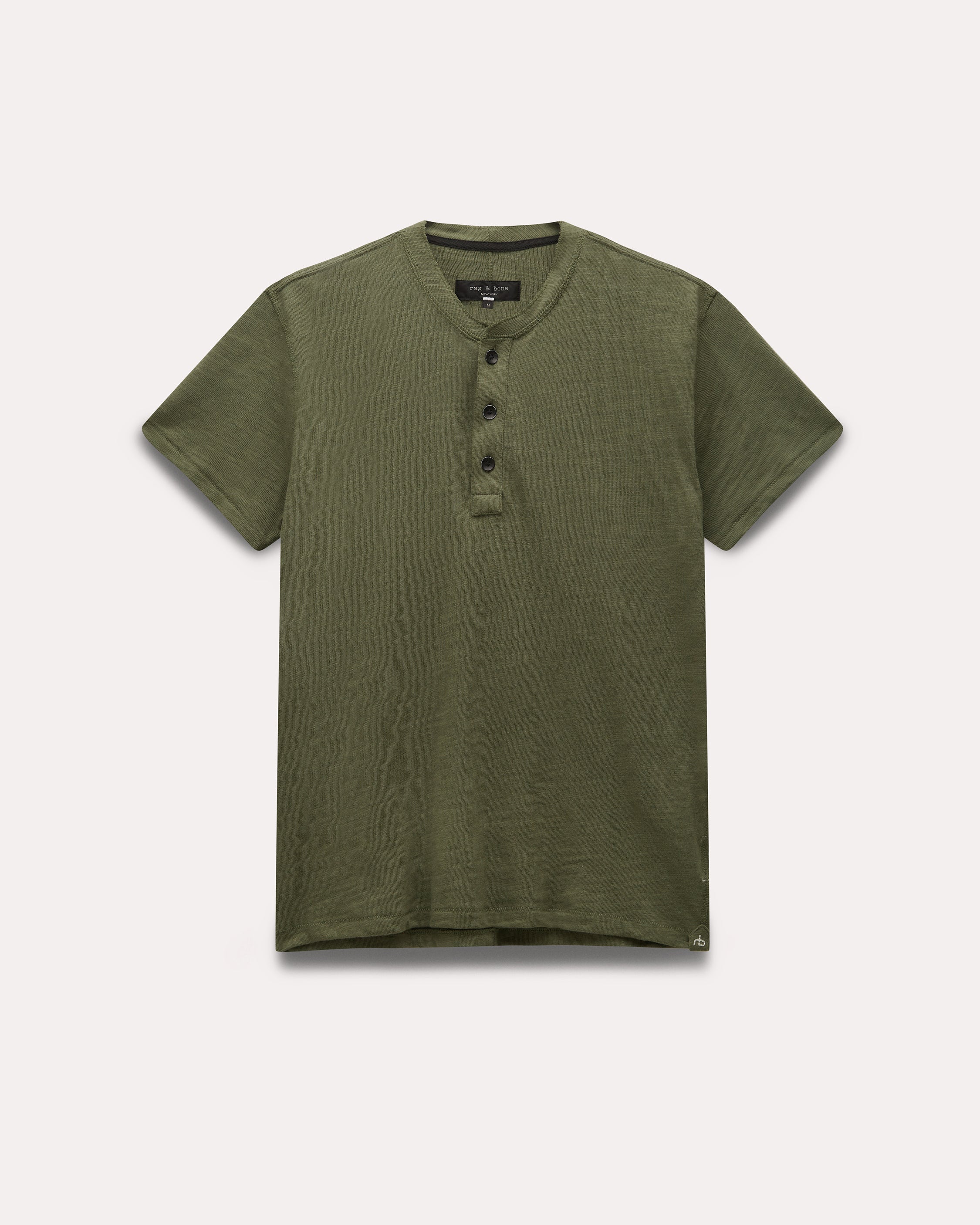 Classic Short Sleeve Flame Henley - Image 2