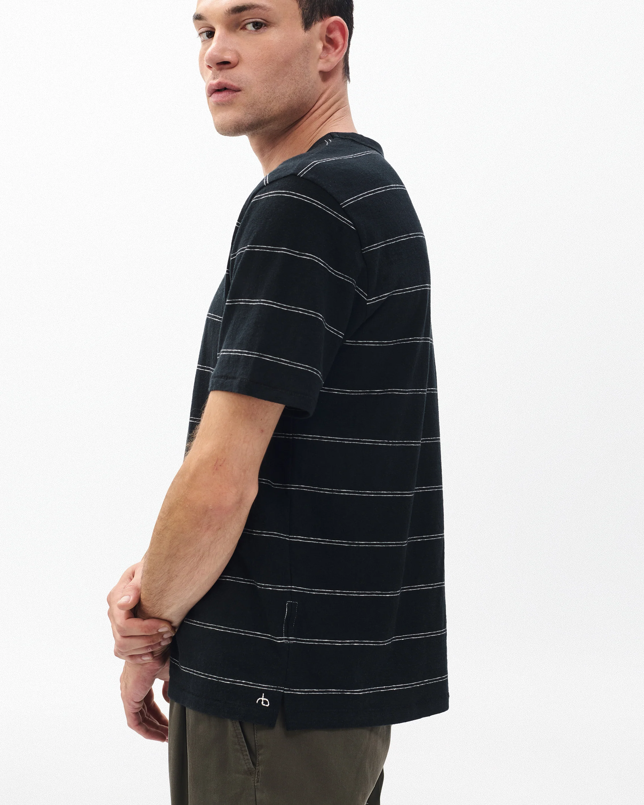 Classic Striped Tee - Image 4