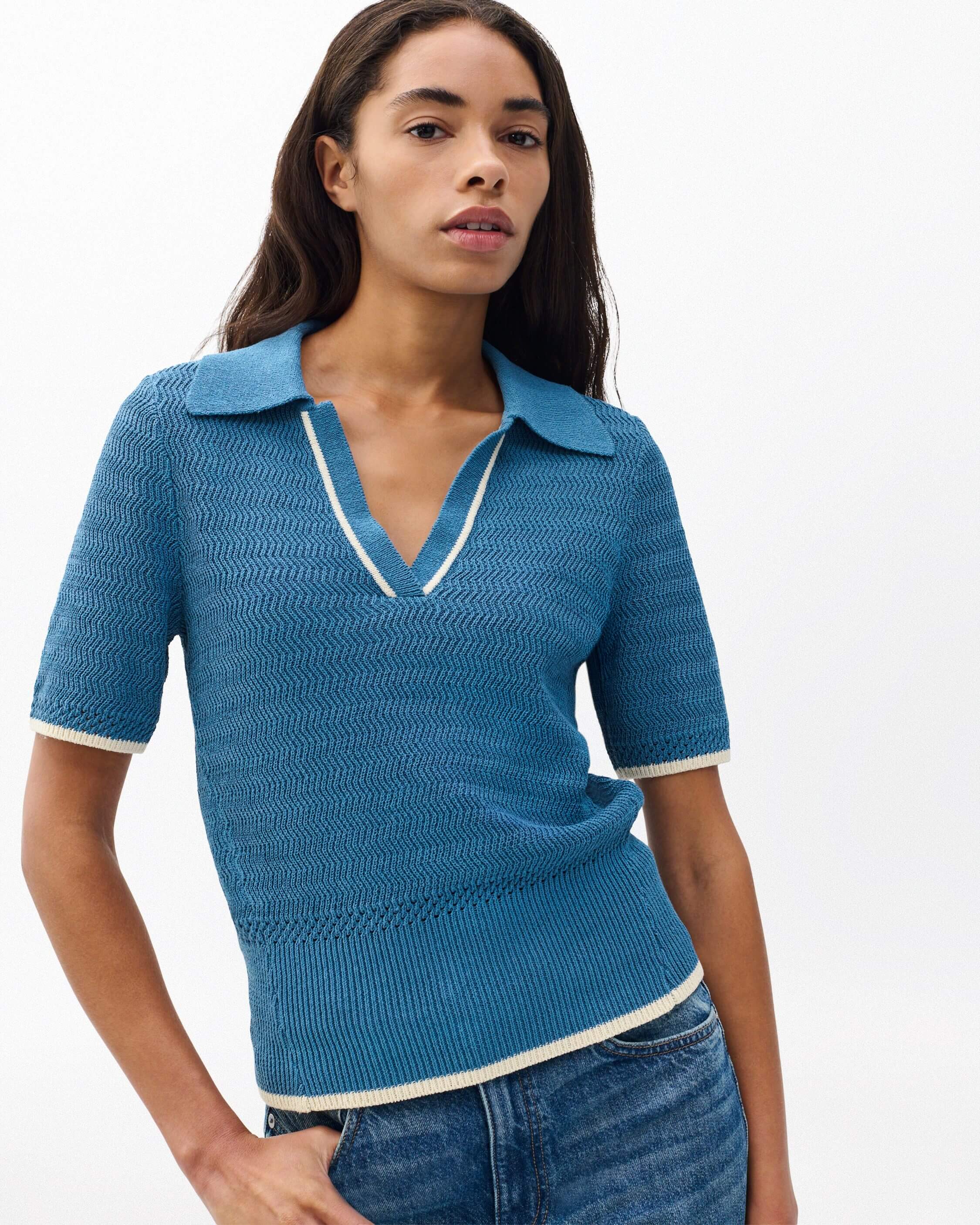 Costi Knit Polo Shirt