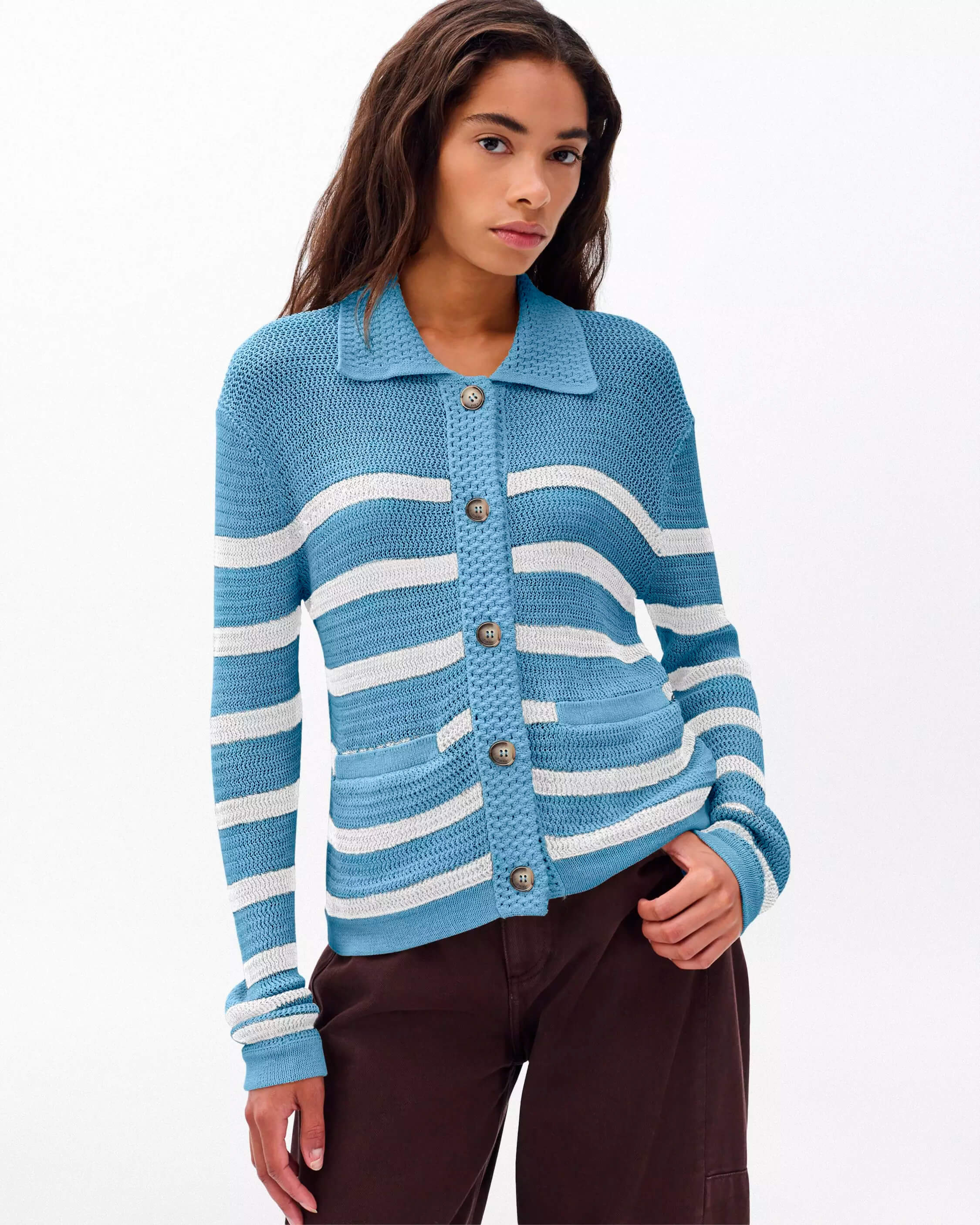 Costi Striped Cardigan