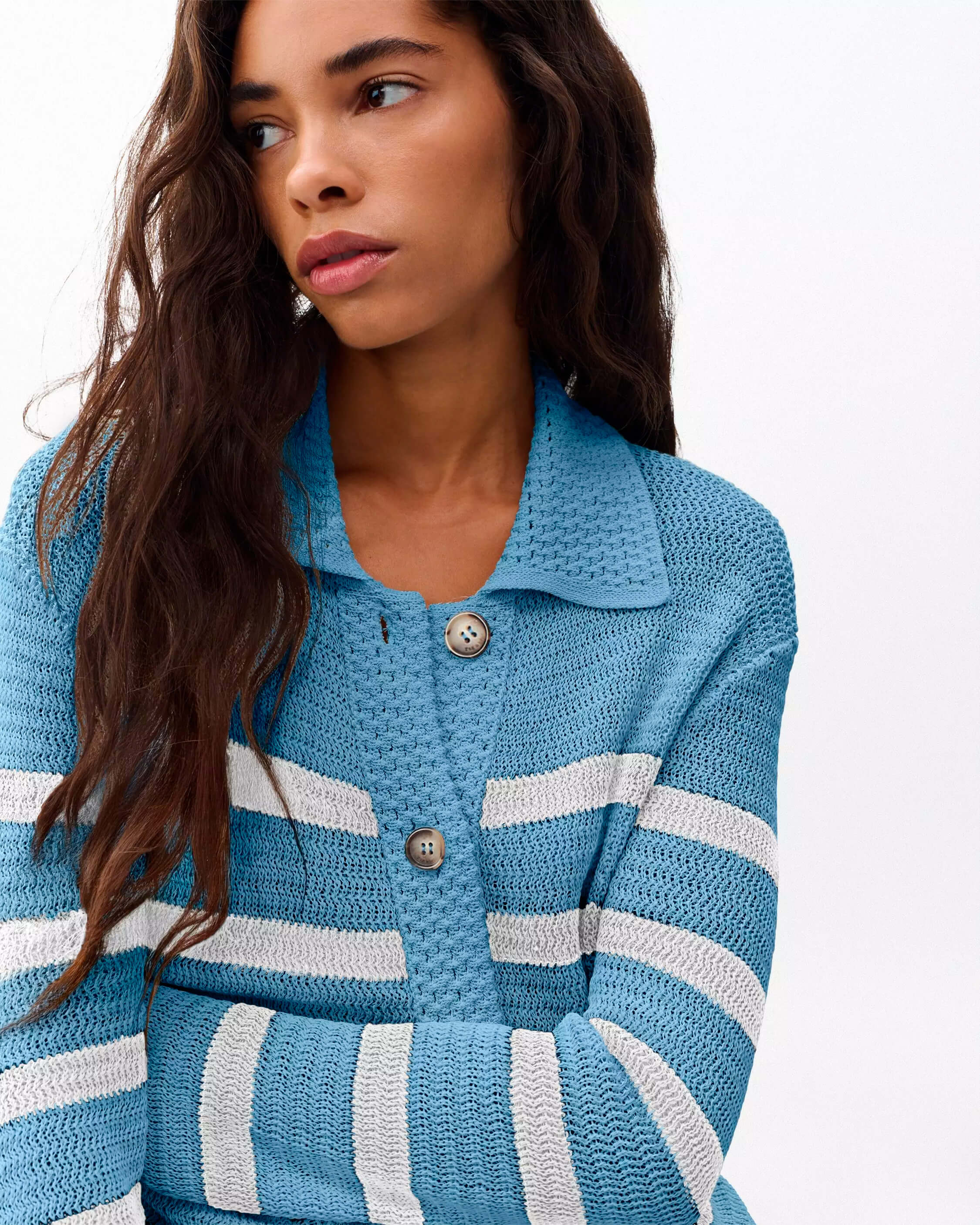 Costi Striped Cardigan - Image 3