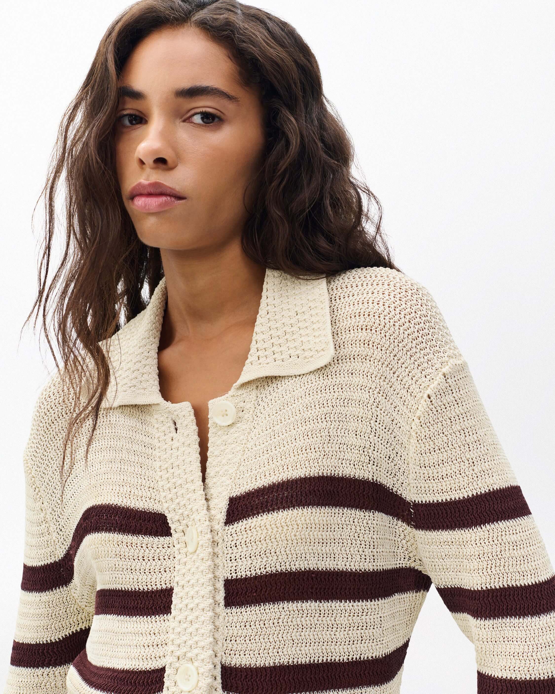 Costi Striped Cardigan - Image 5