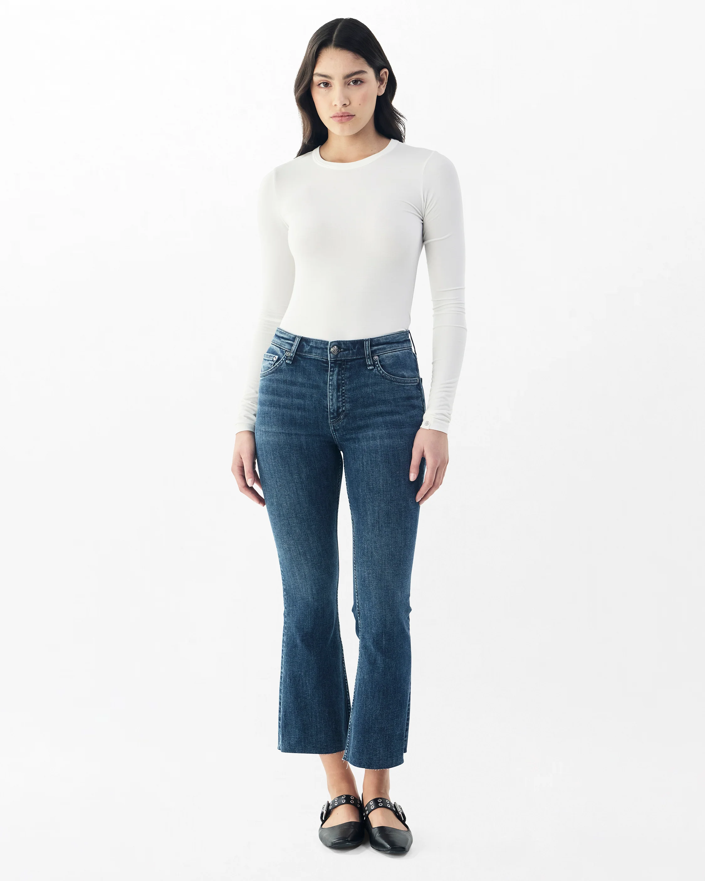 Dahlia Ankle Flare Jeans