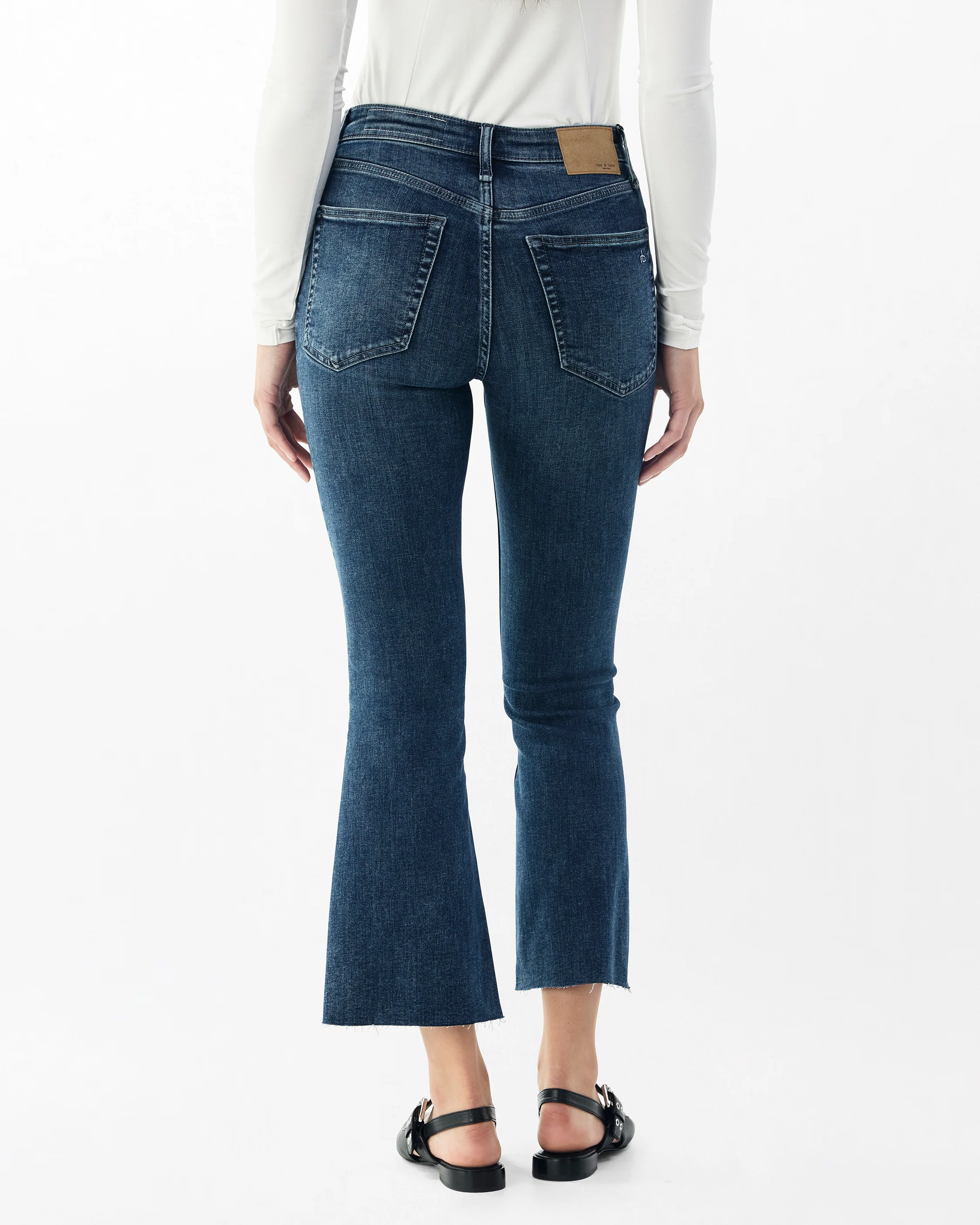 Dahlia Ankle Flare Jeans - Image 6