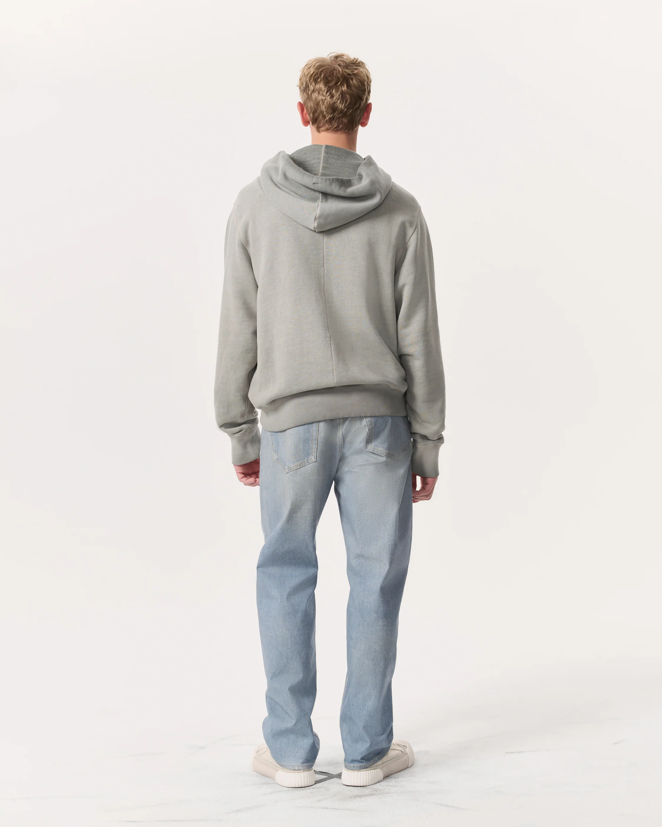 Damon Cotton-Blend Vintage Terry Hoodie - Image 5