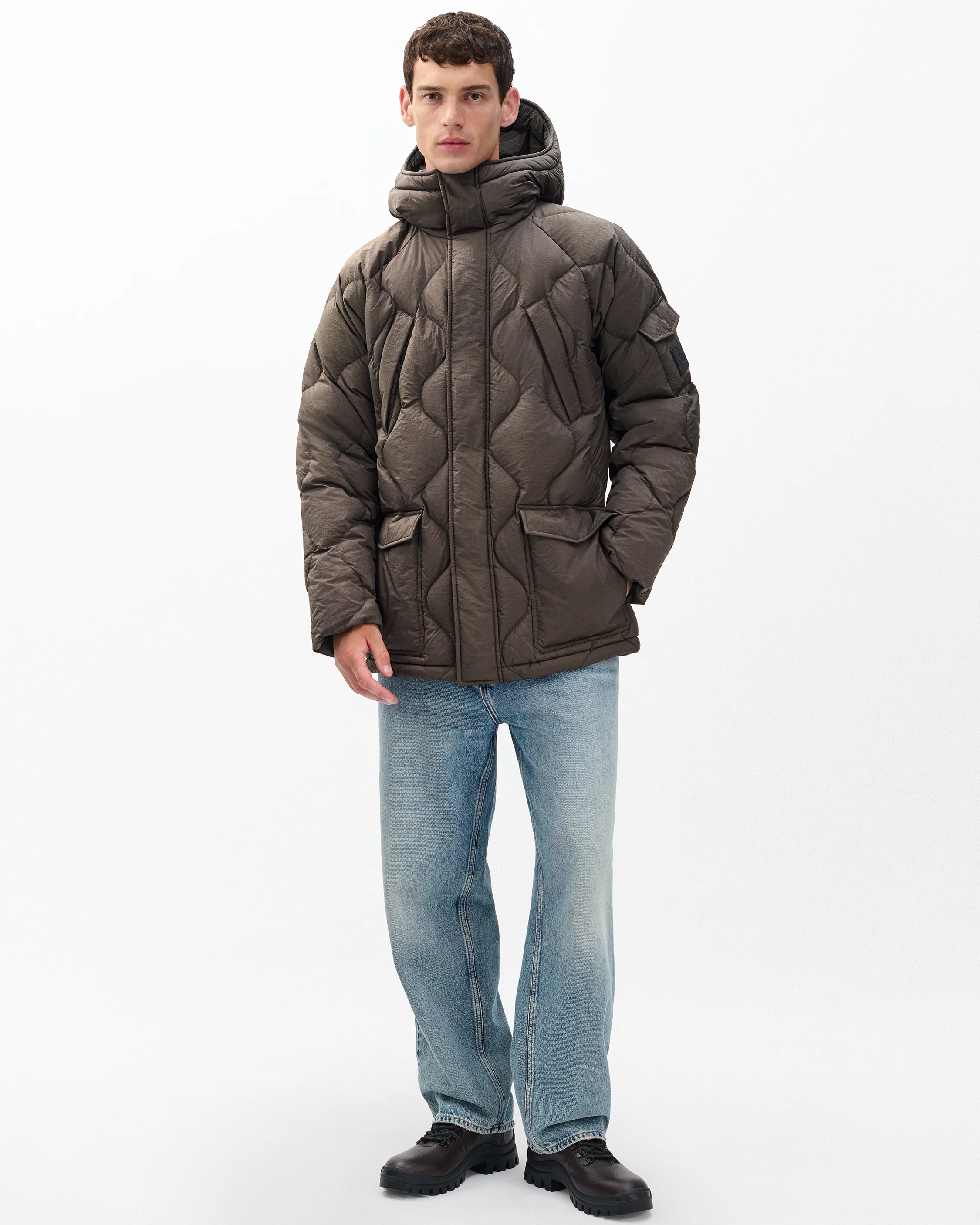 Dane Quilted Down Jacket