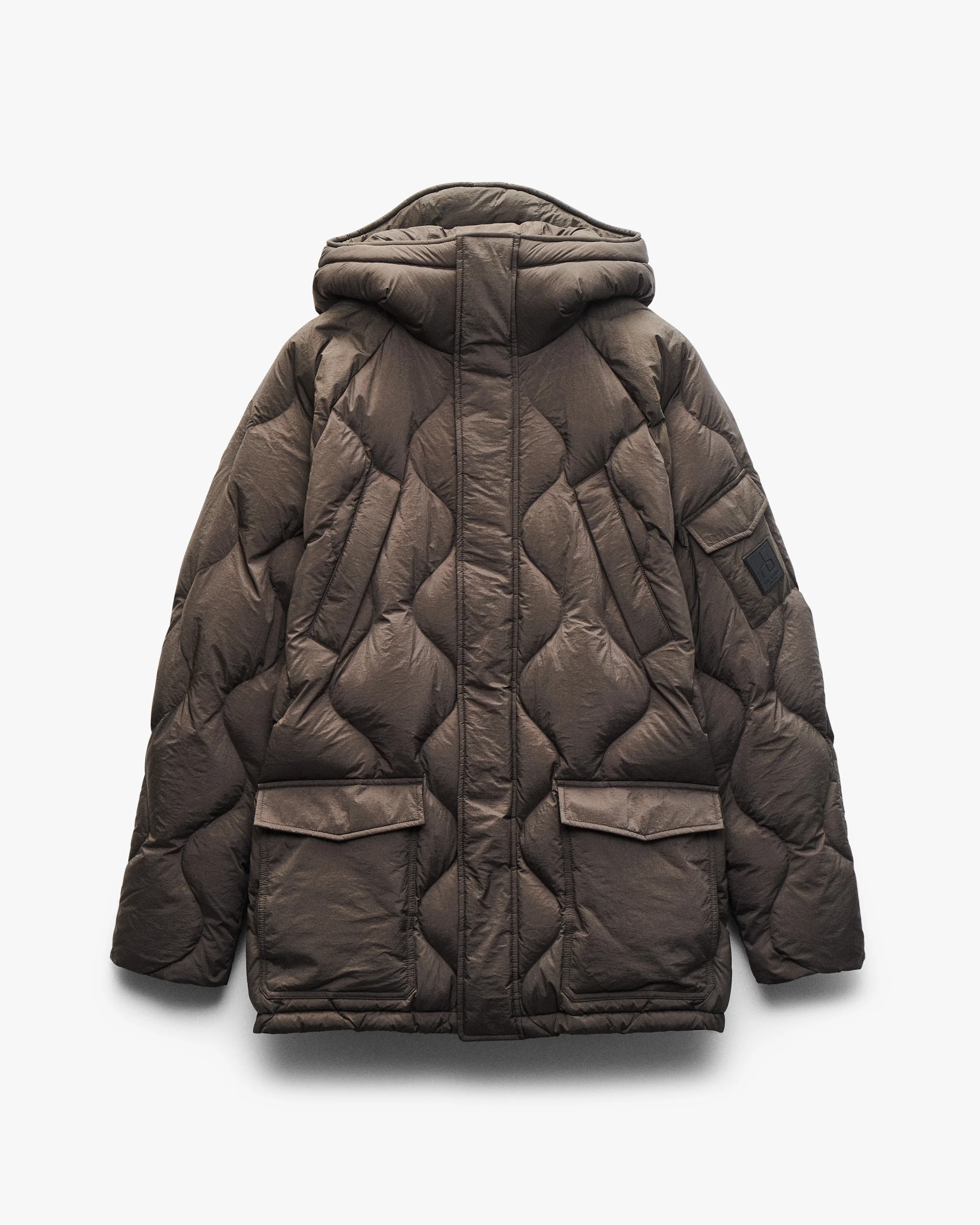 Dane Quilted Down Jacket - Image 2