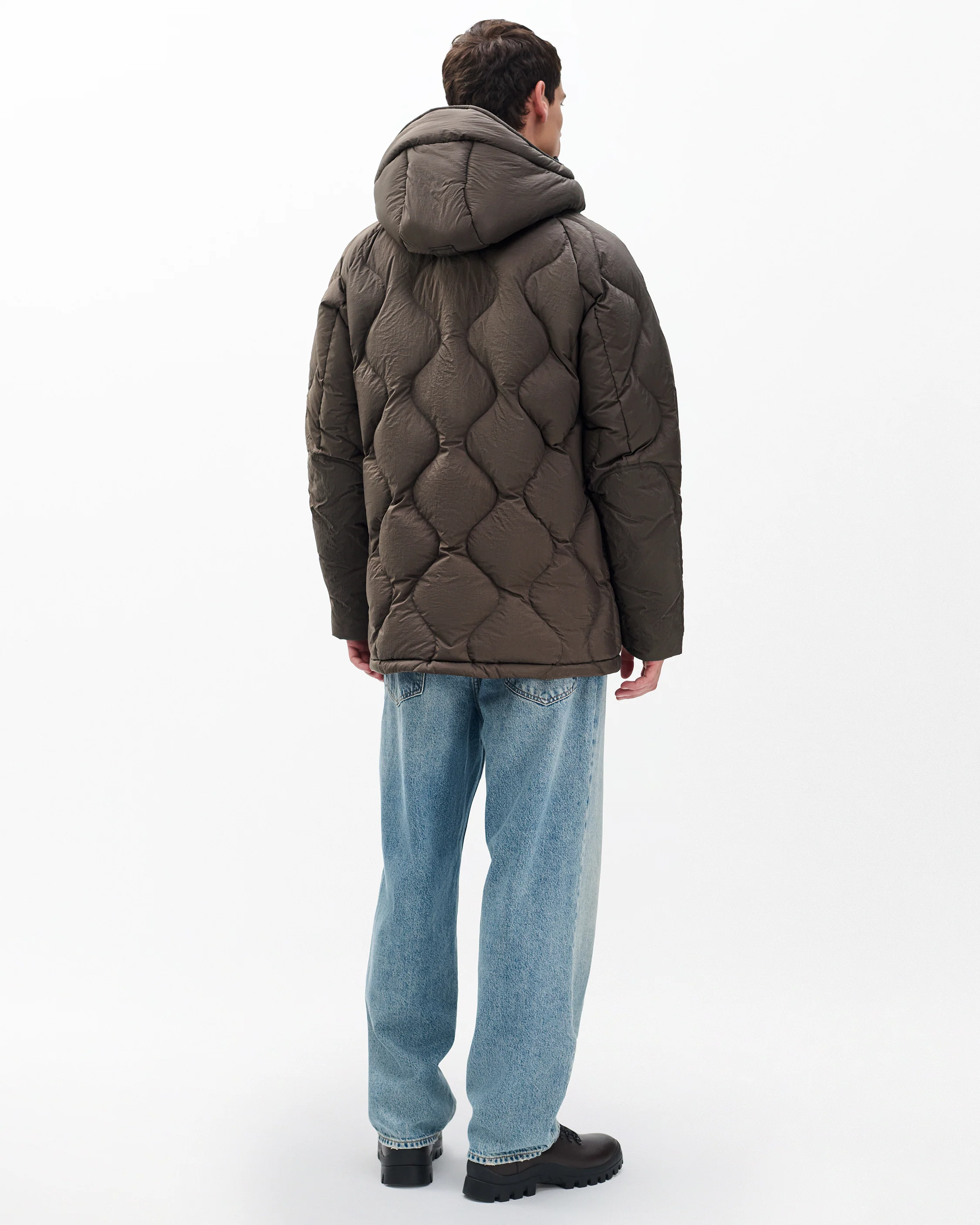 Dane Quilted Down Jacket - Image 5