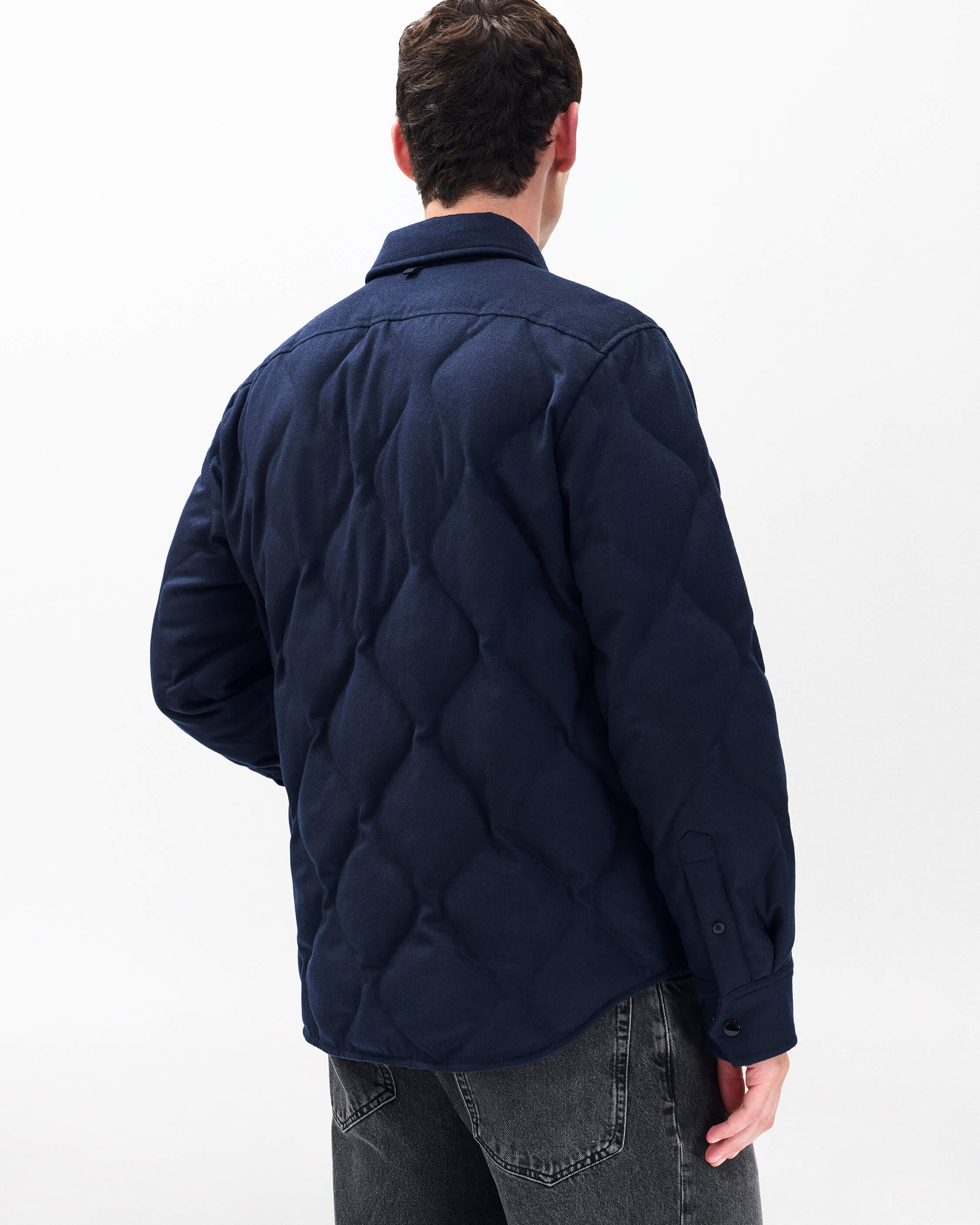 Dane Wool-Cashmere Quilted Shirt Jacket - Image 6