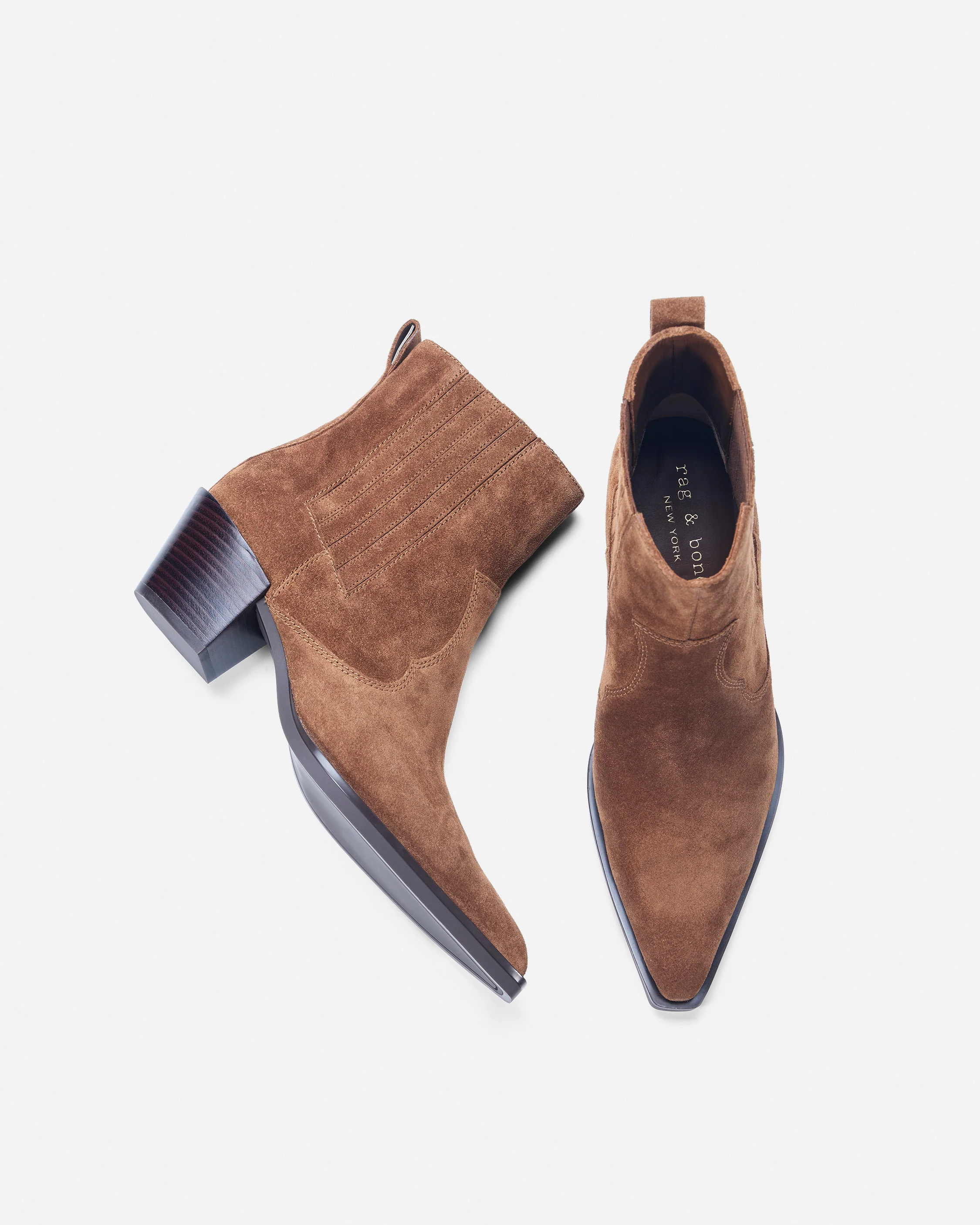 Dart Suede Western Boots - Image 5