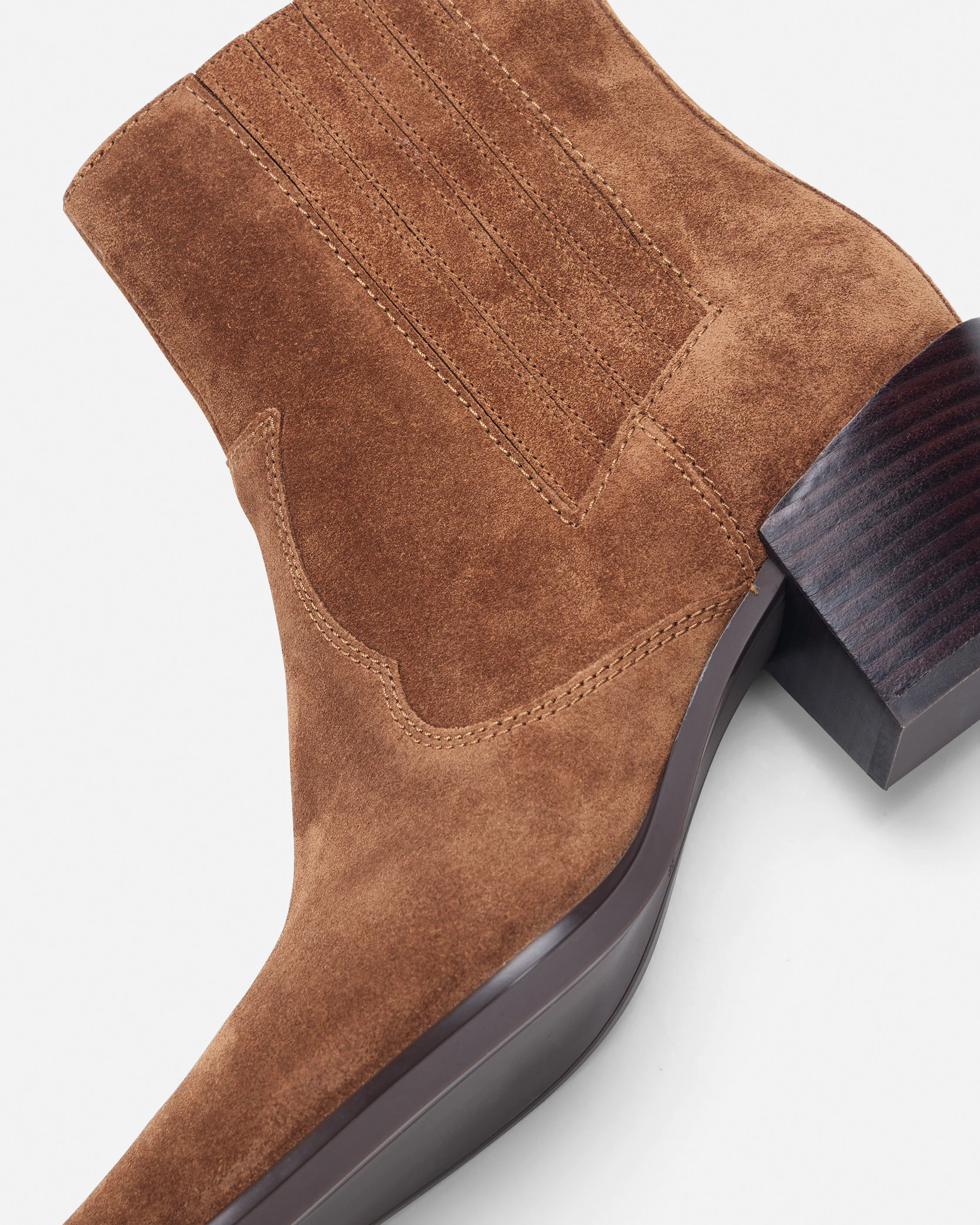 Dart Suede Western Boots - Image 6