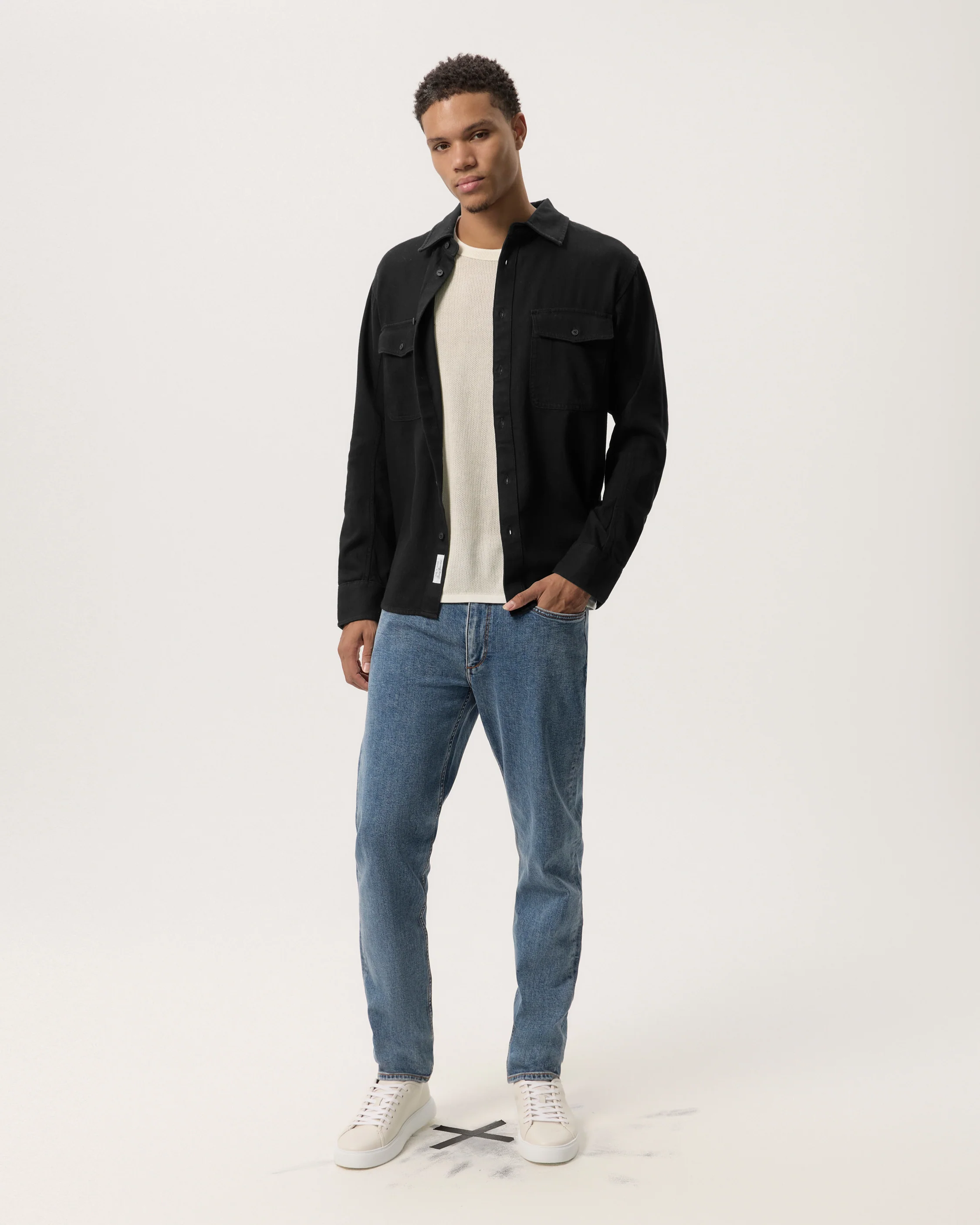 Denim Engineered Jack Shirt - Image 4