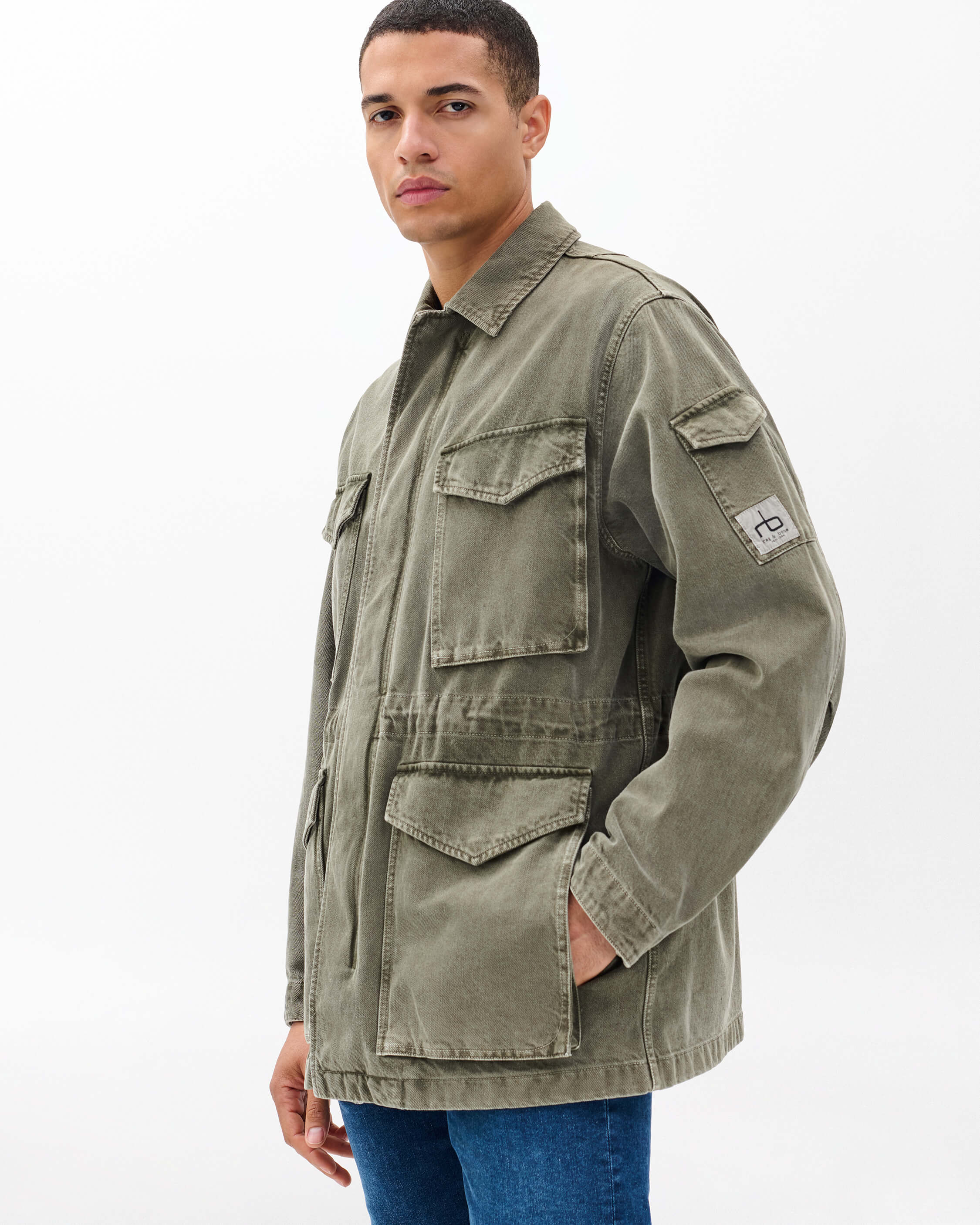 Denim Field Jacket - Image 4