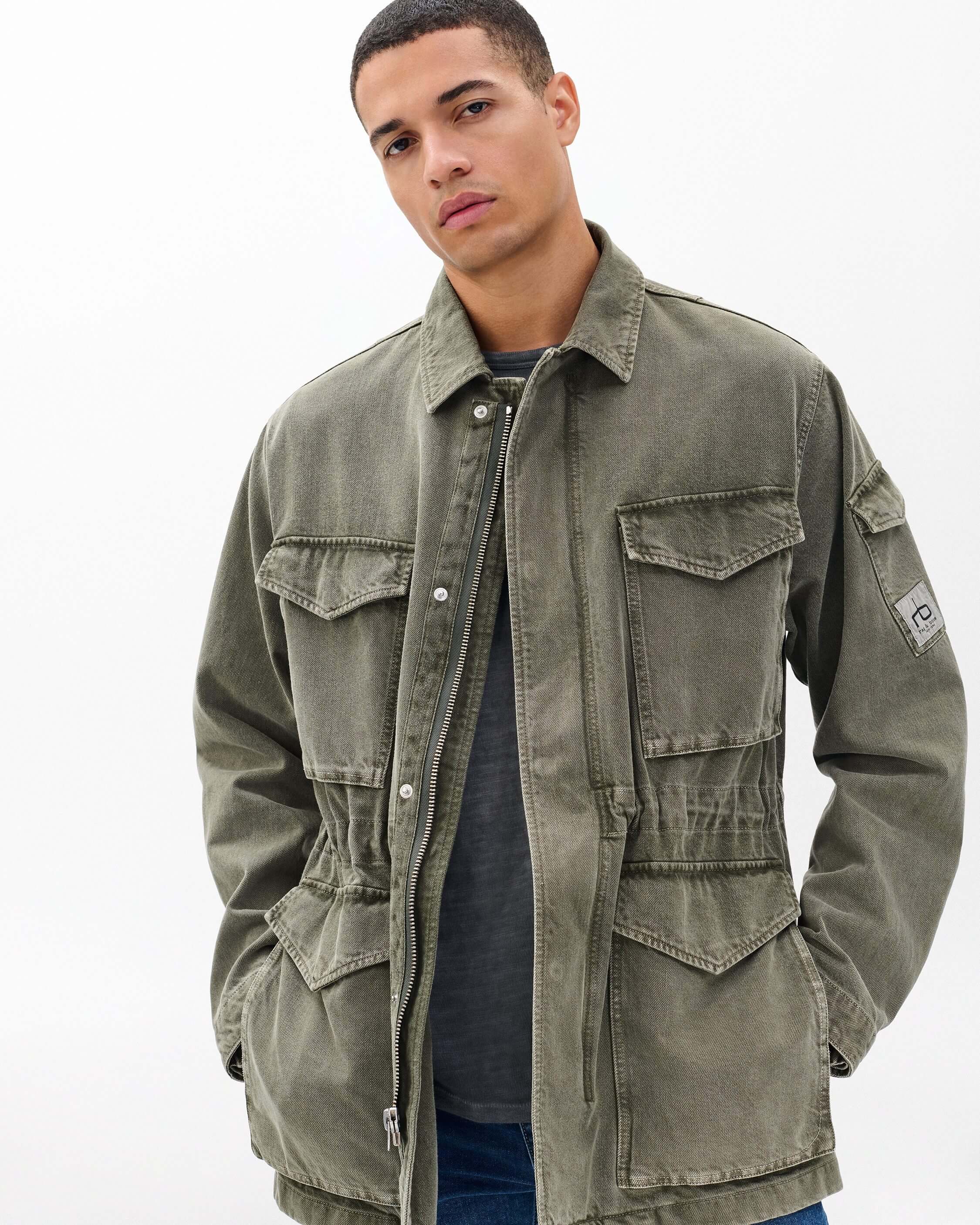 Denim Field Jacket - Image 5