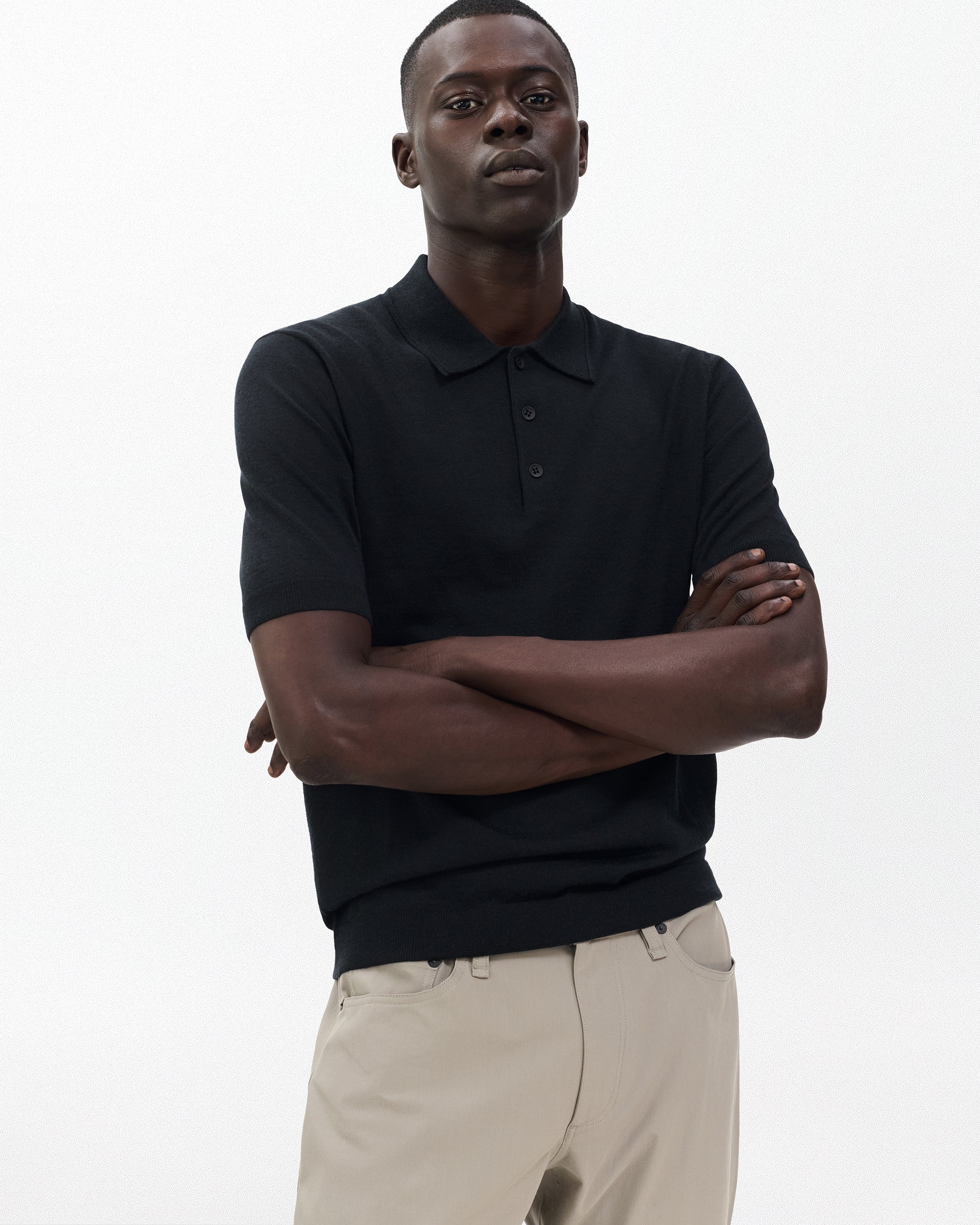 Downing Lightweight Cashmere Polo