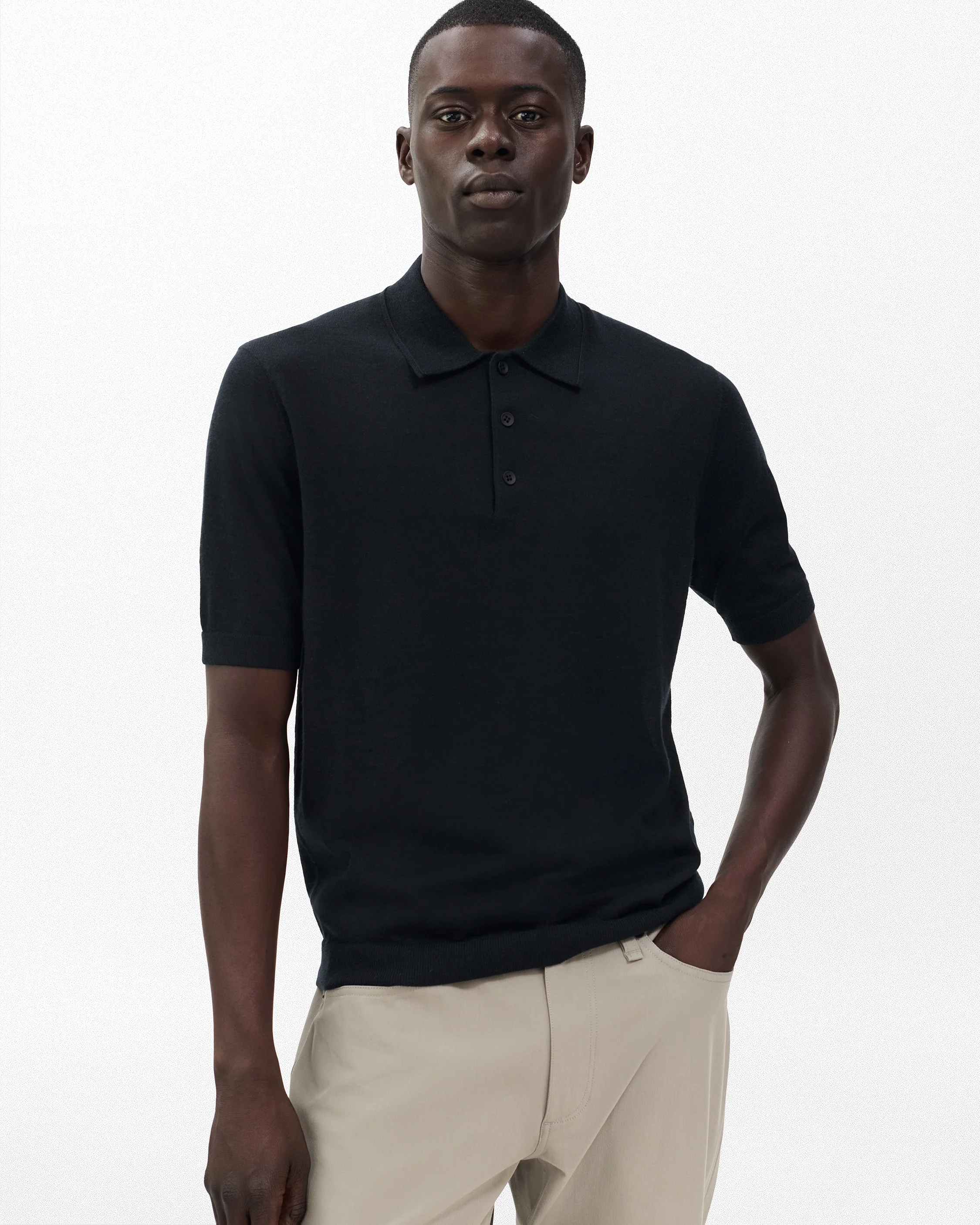 Downing Lightweight Cashmere Polo - Image 5
