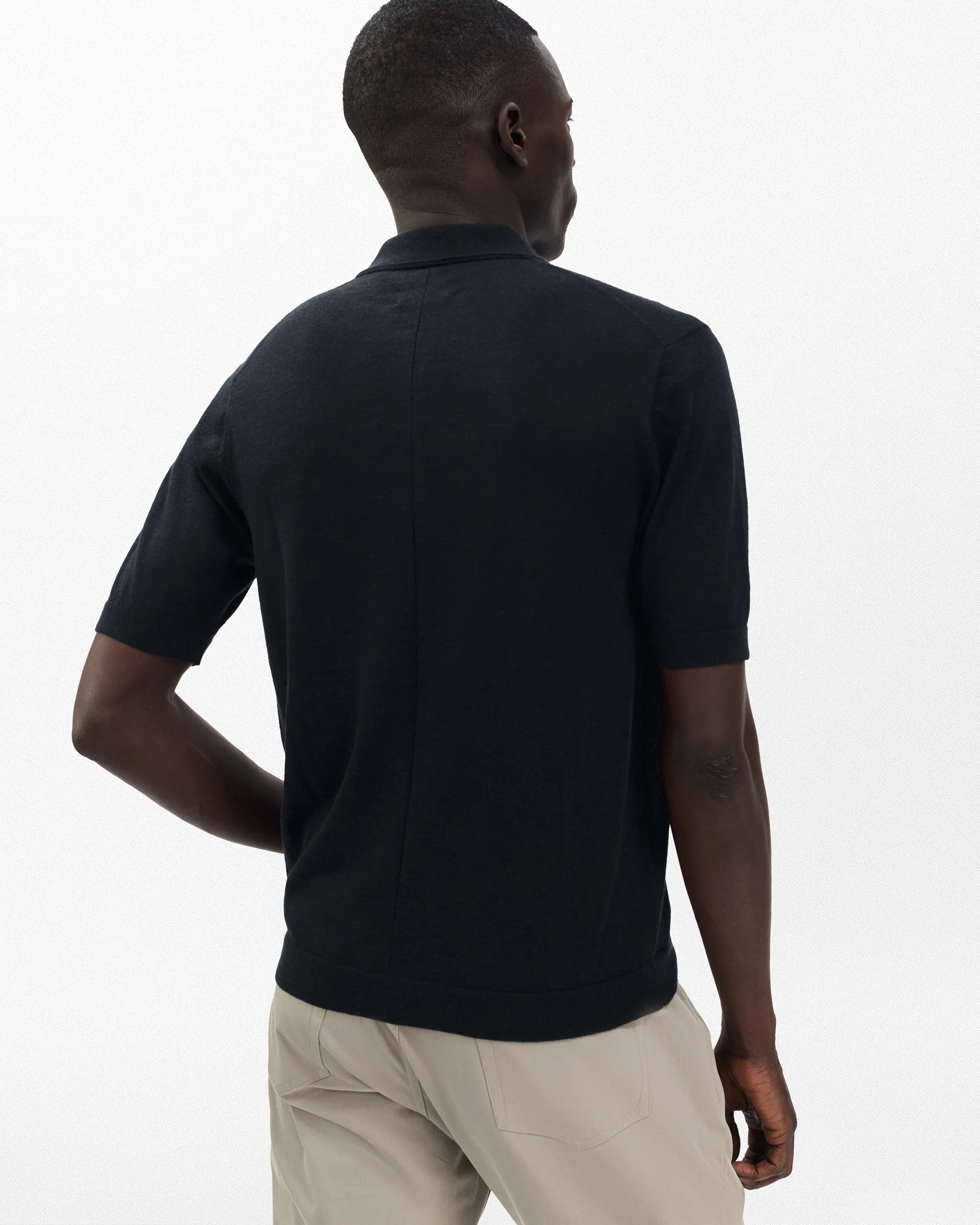 Downing Lightweight Cashmere Polo - Image 6