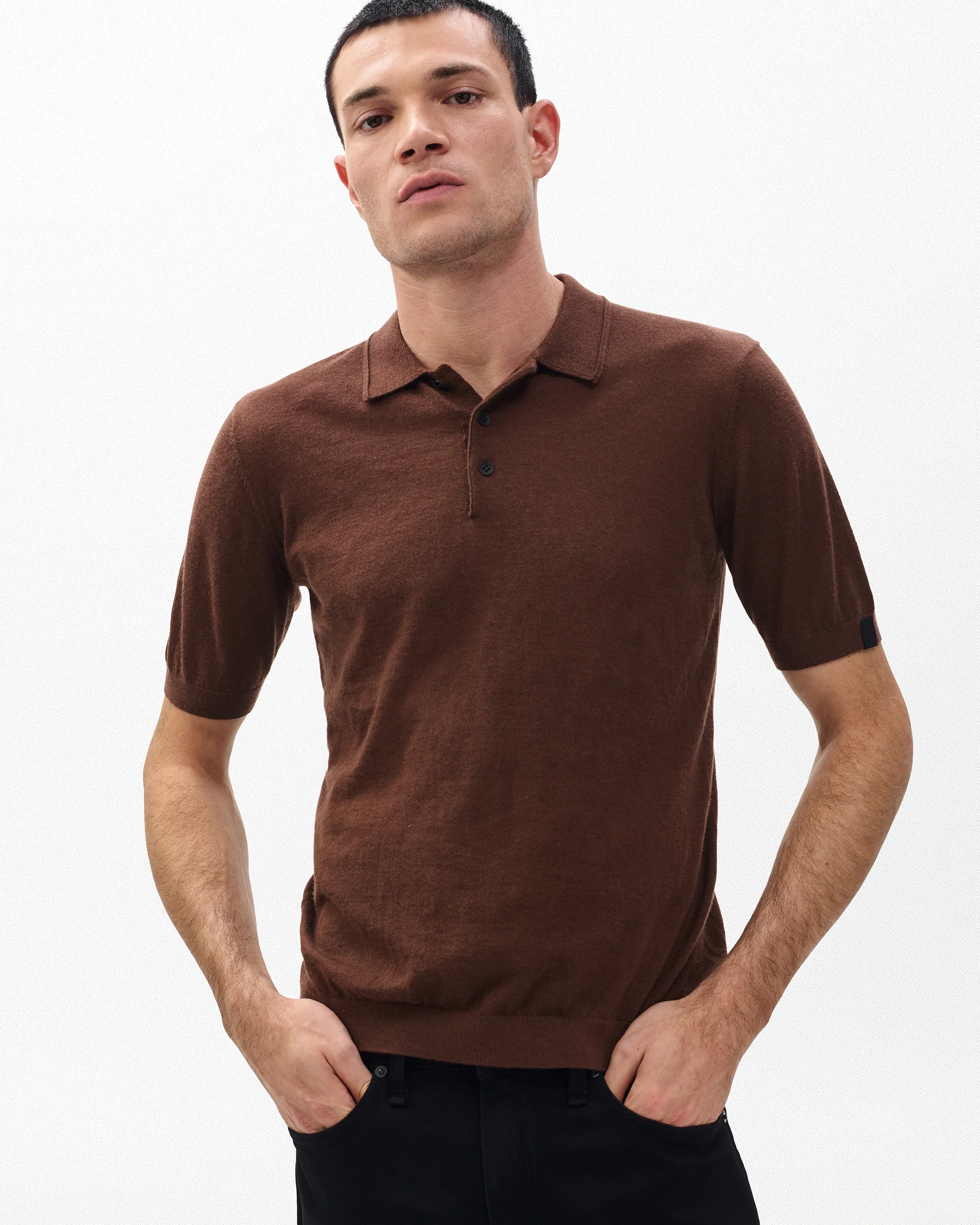 Downing Lightweight Cashmere Polo