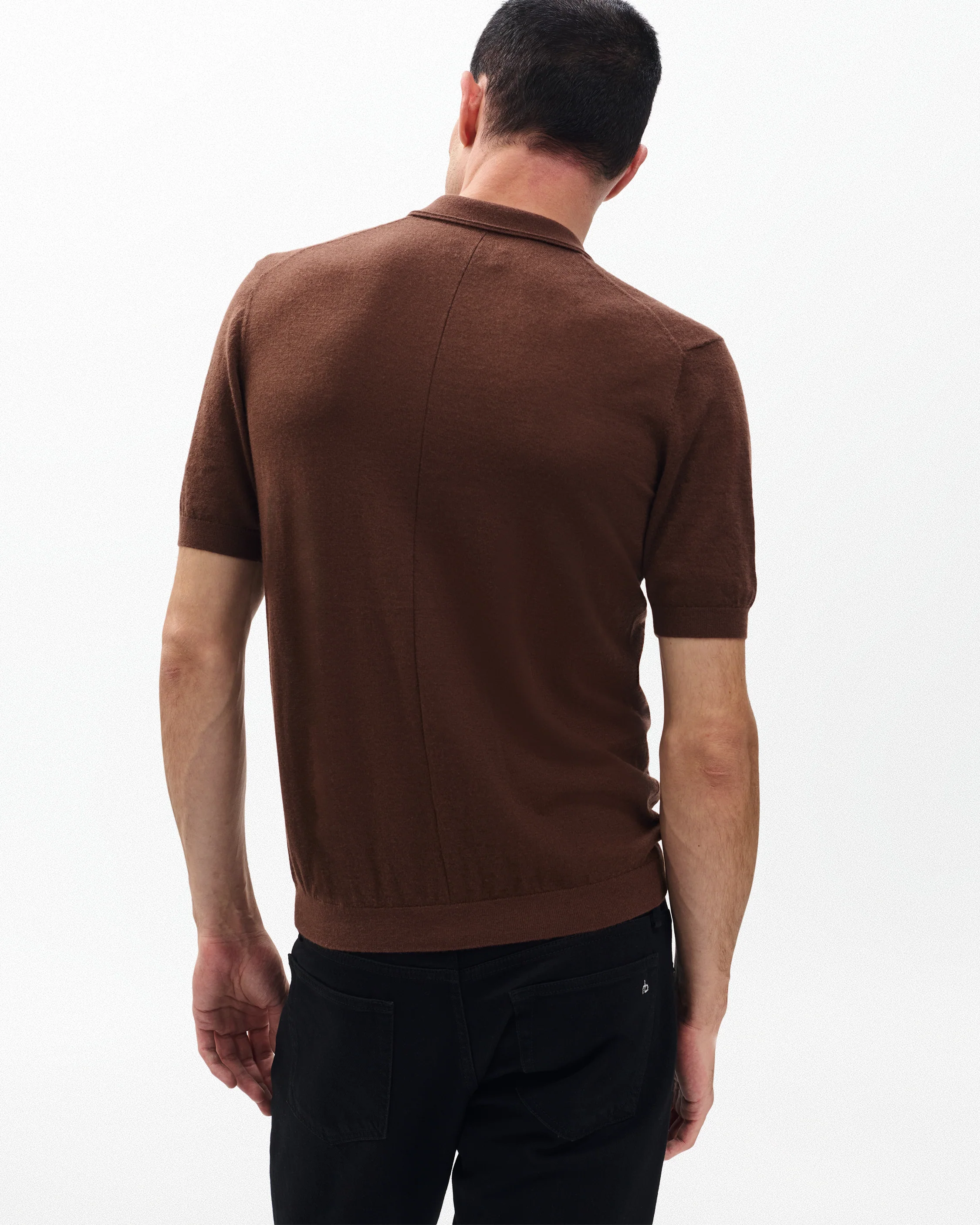 Downing Lightweight Cashmere Polo - Image 6
