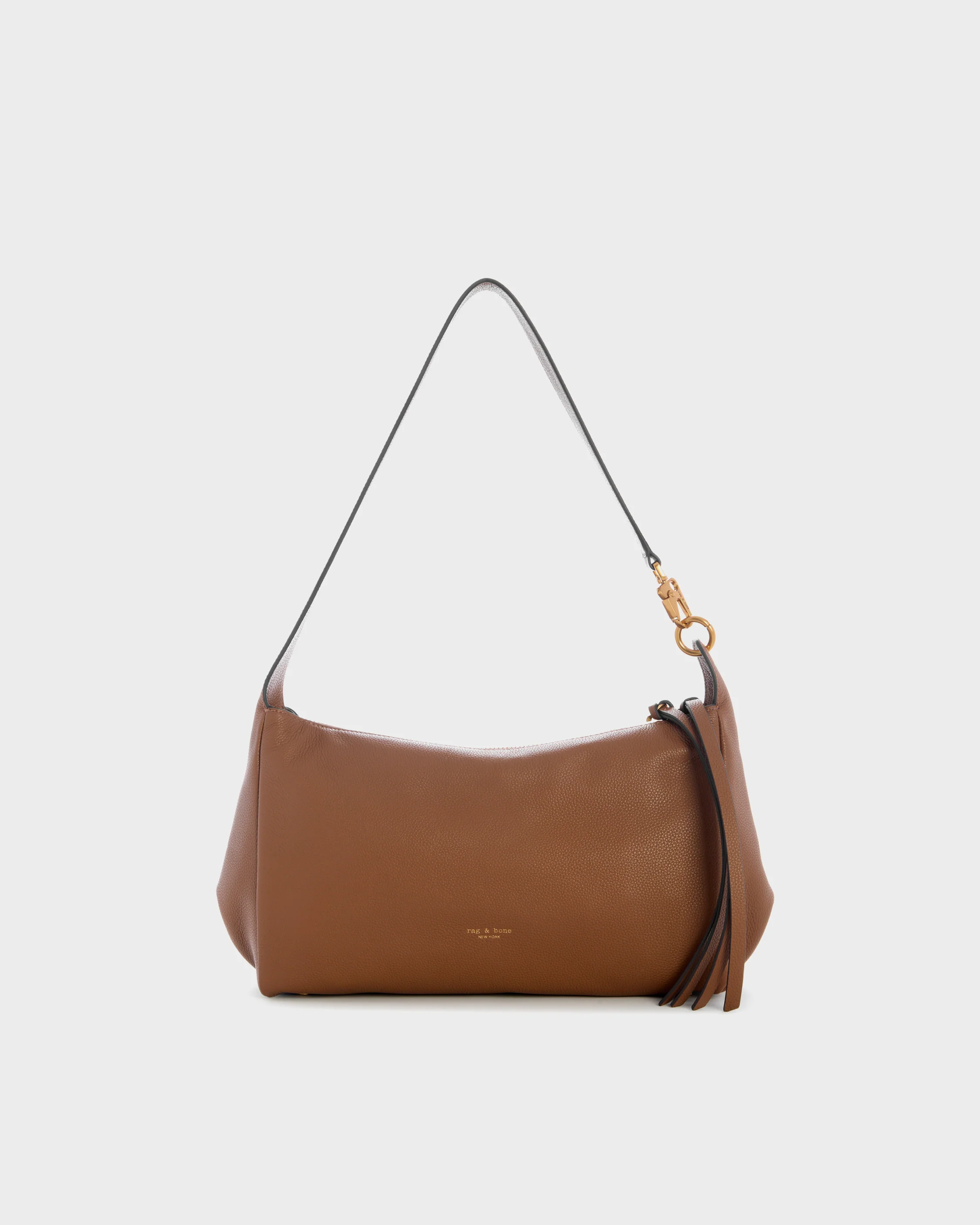Downtown Leather Shoulder Bag