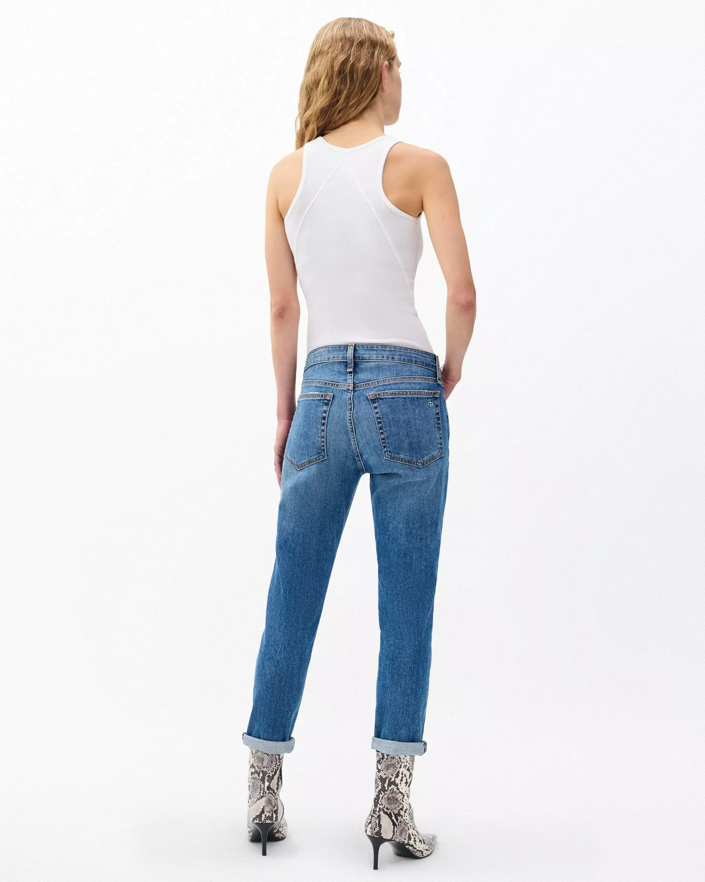 Dre Slim Boyfriend Jeans - Image 5