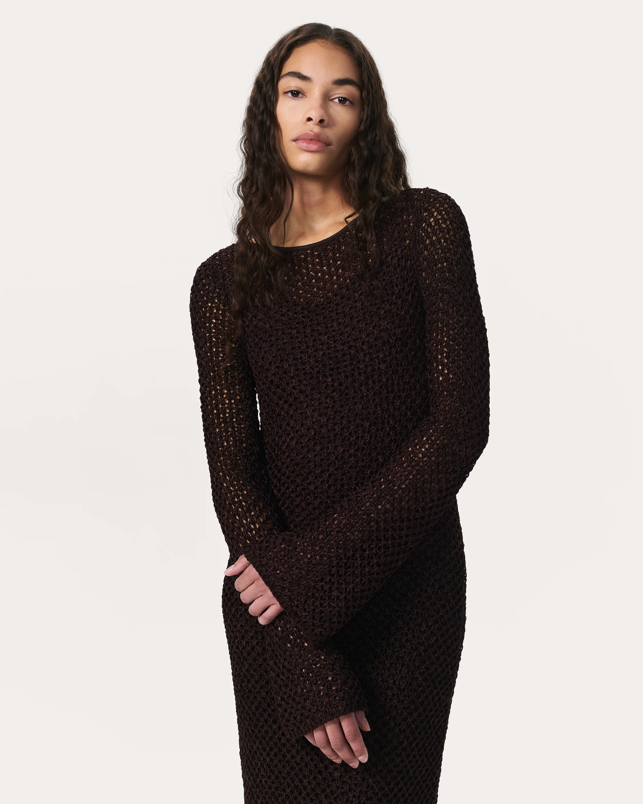 Ellie Knit Mini Dress - Image 3