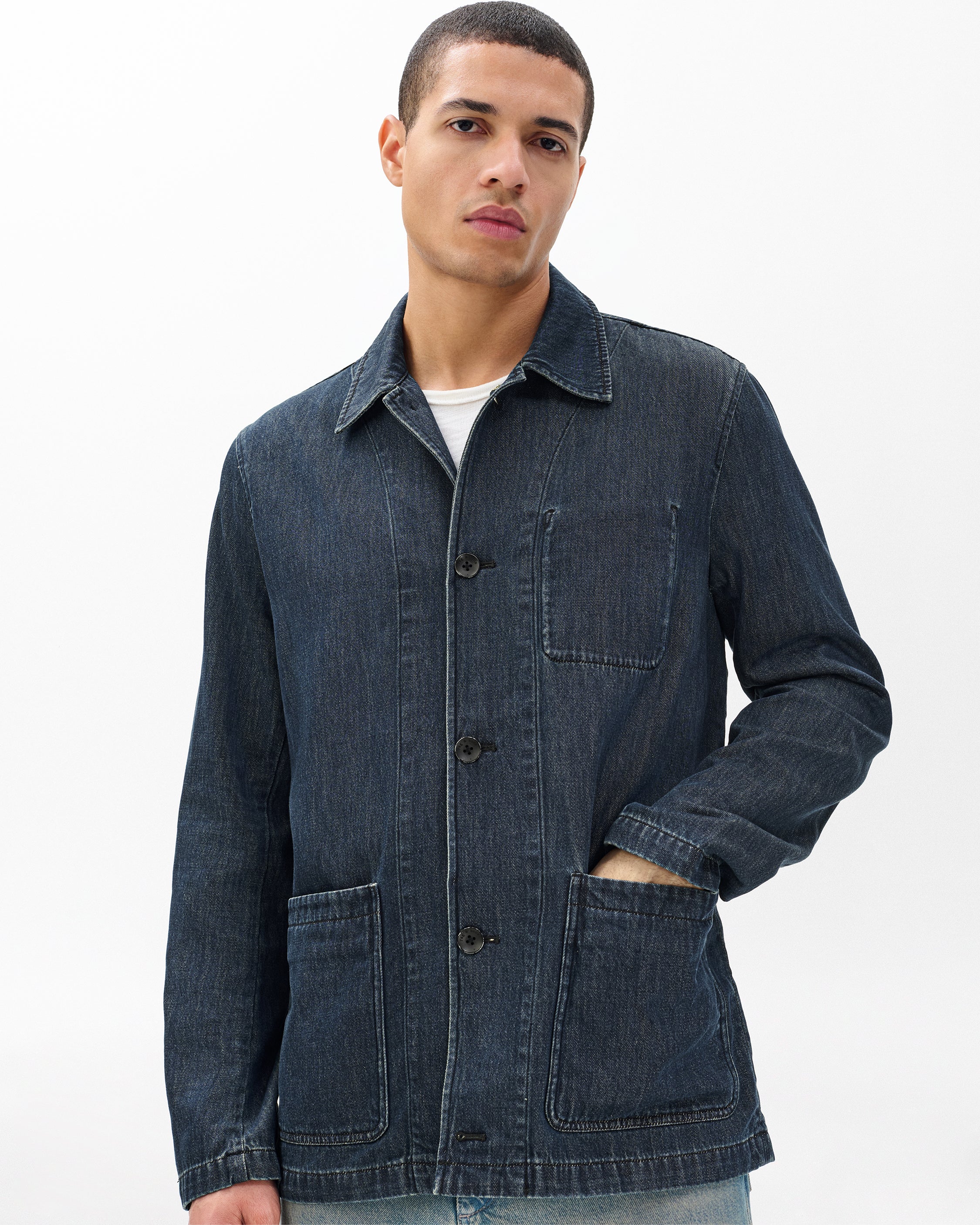 Evan Denim Chore Jacket