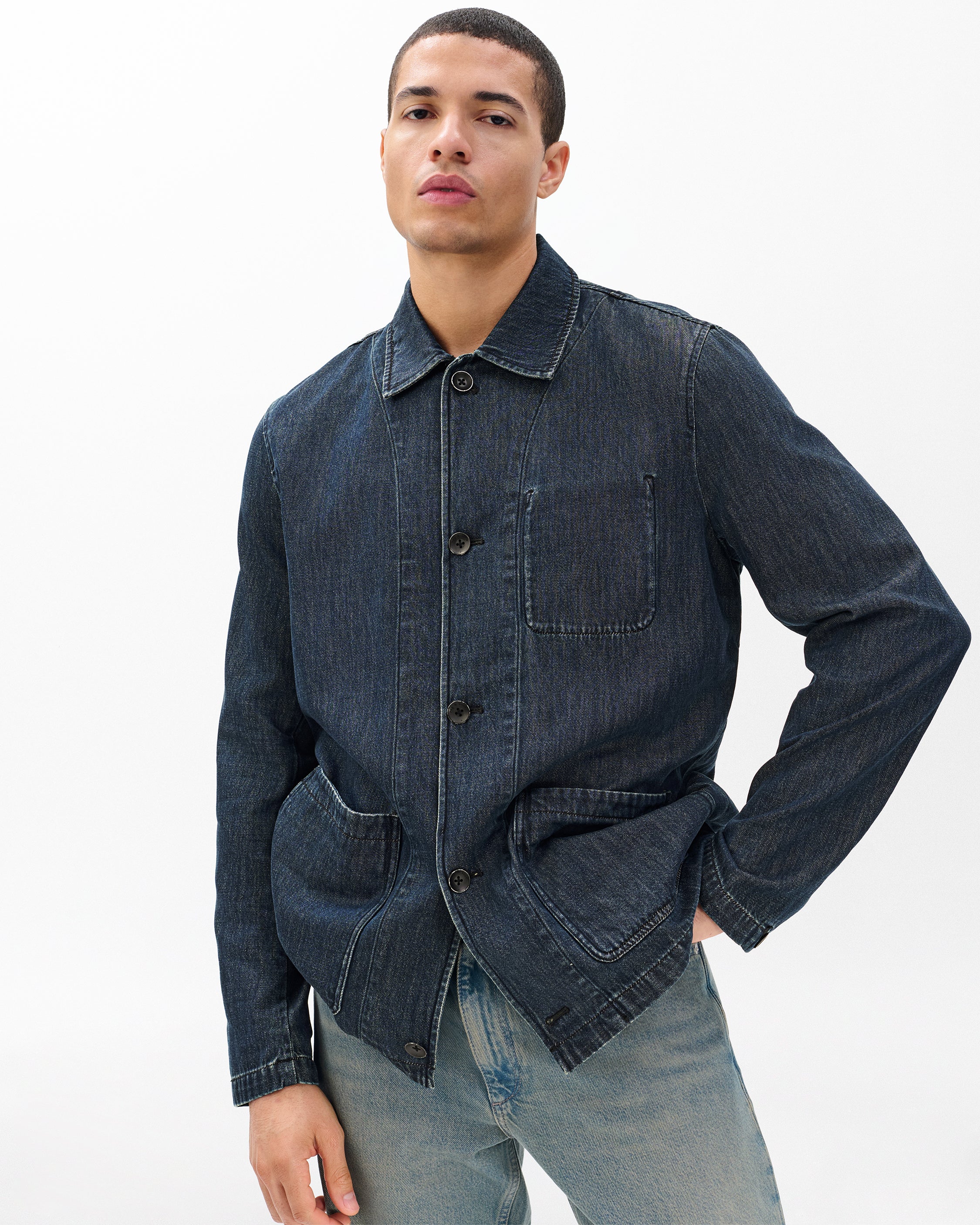 Evan Denim Chore Jacket - Image 4