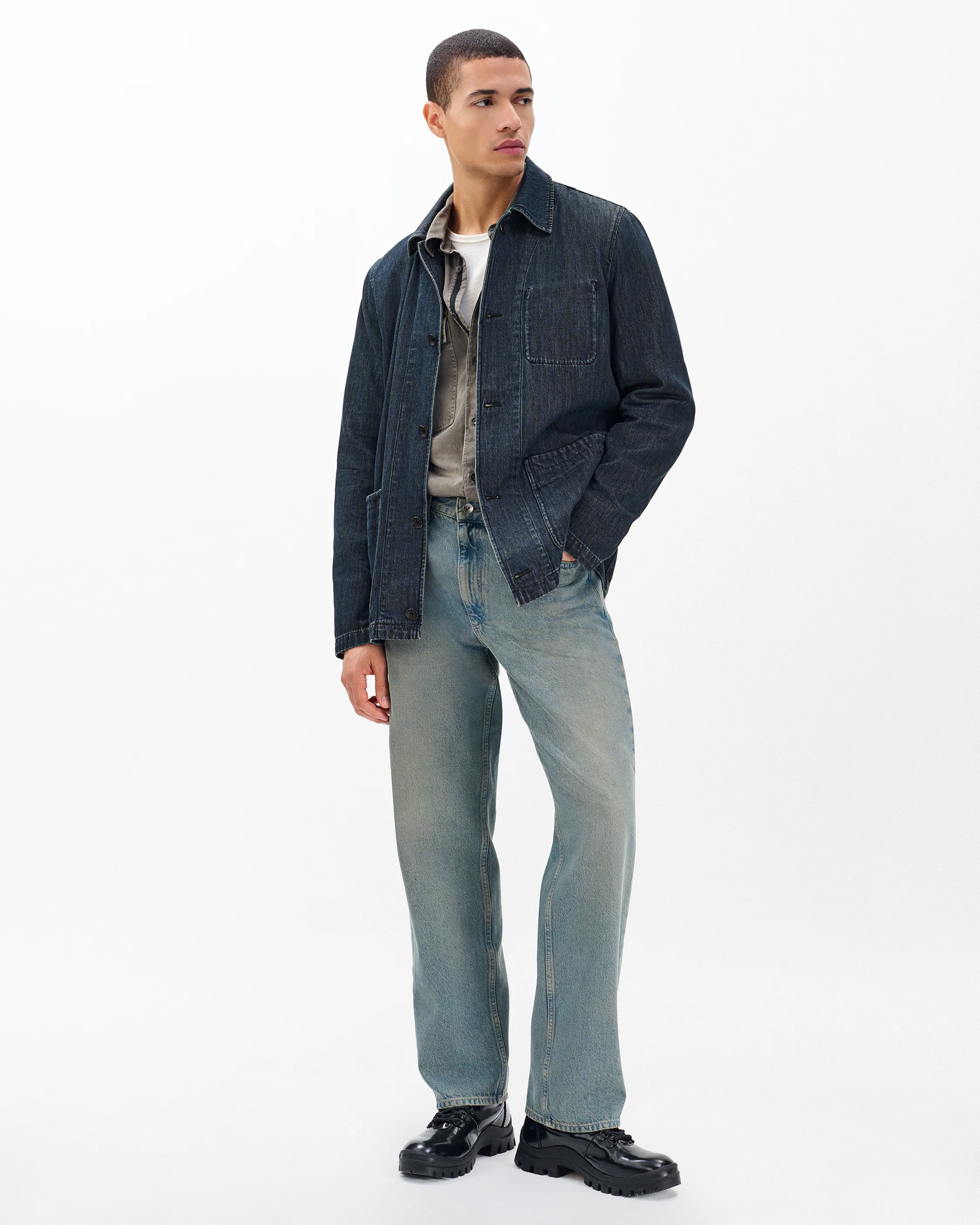 Evan Denim Chore Jacket - Image 5