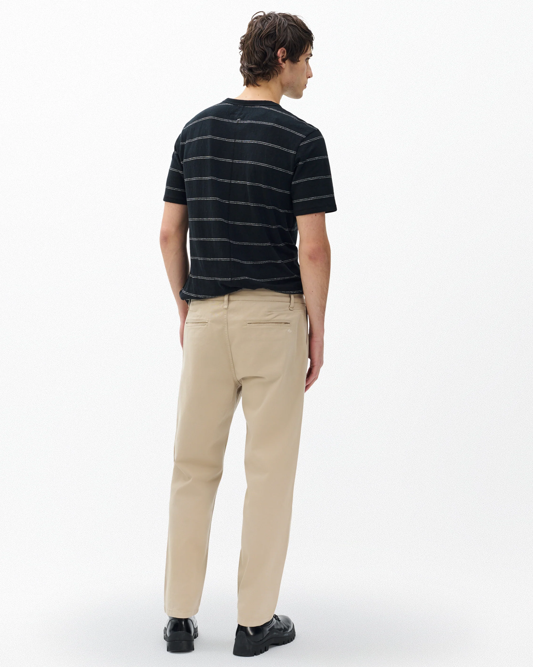 Evan Pleated Stretch Twill Chinos - Image 5