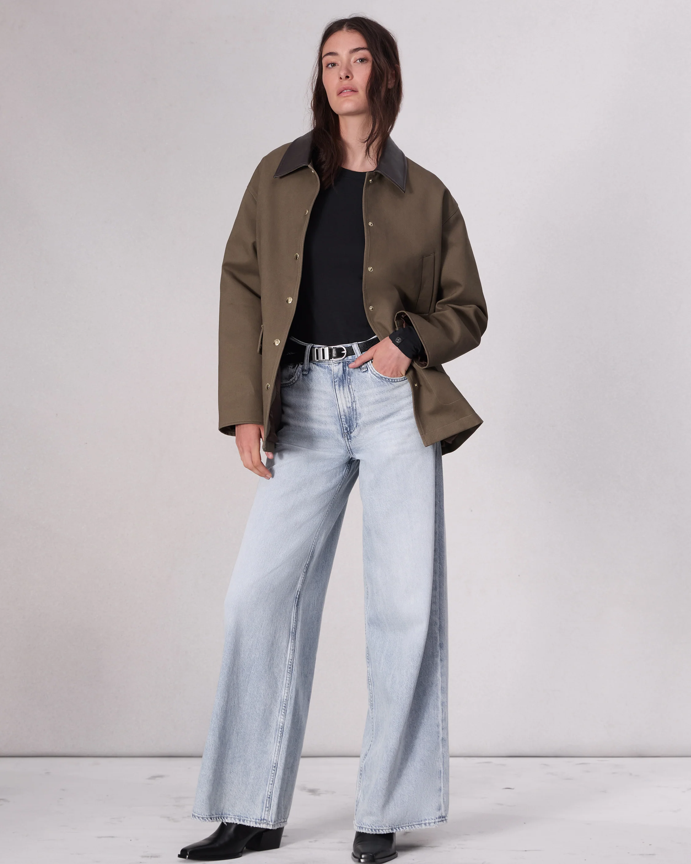 Featherweight Sofie Wide-Leg Jeans